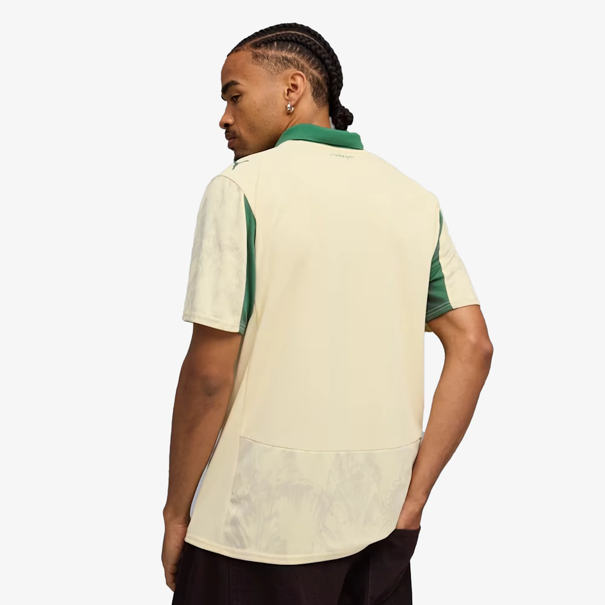 PUMA | KIDSUPER x SE PALMEIRA JERSEY { CREAM - Image 2