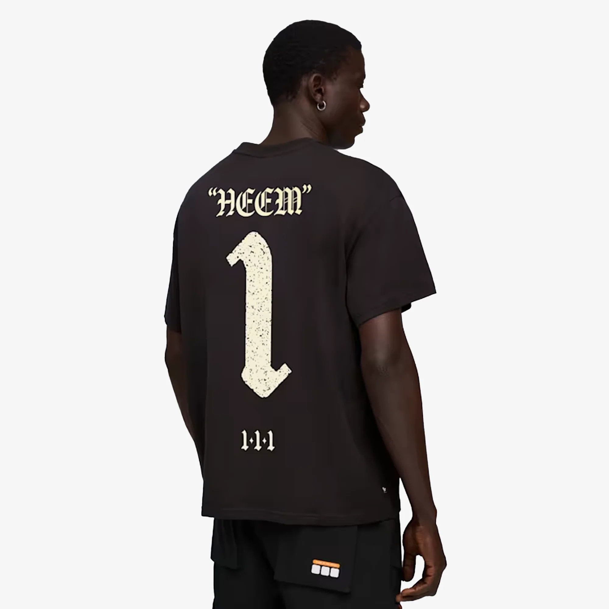 PUMA | LAFRANCÉ HEEM OVERSIZED TEE II { BLACK - Image 2