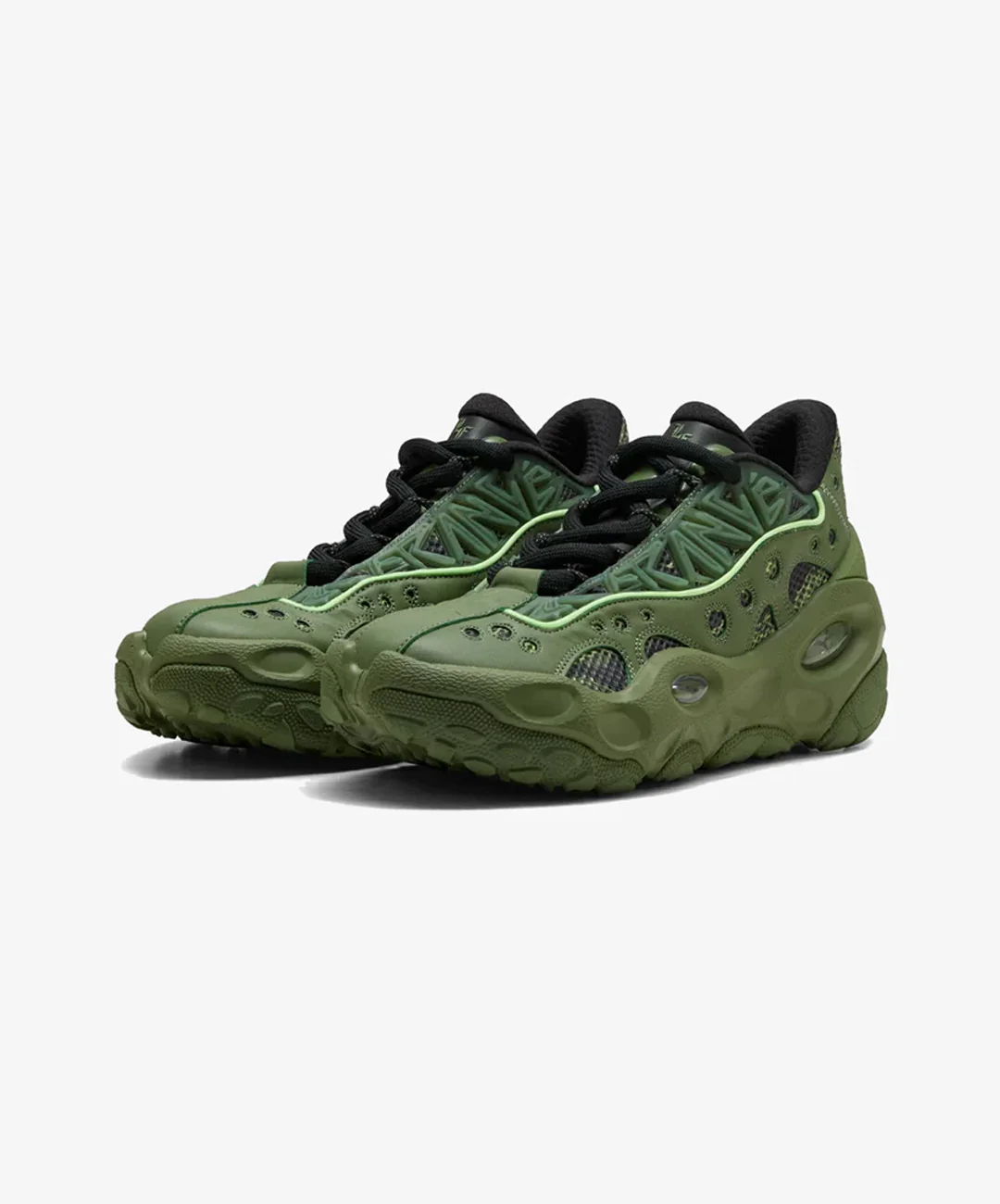 PUMA | LAFRANCÉ RNR CAMO { AVOCADO/GREEN-FIZZY LIGHT - Image 3