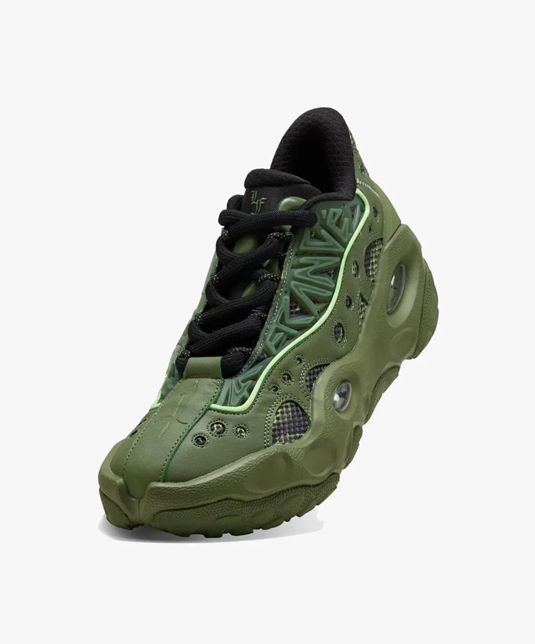 PUMA | LAFRANCÉ RNR CAMO { AVOCADO/GREEN-FIZZY LIGHT - Image 4