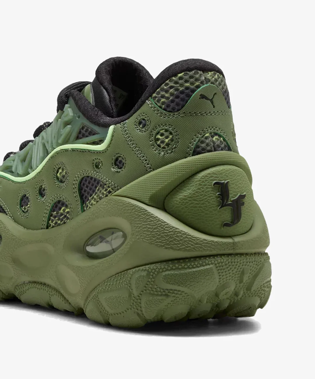 PUMA | LAFRANCÉ RNR CAMO { AVOCADO/GREEN-FIZZY LIGHT - Image 5