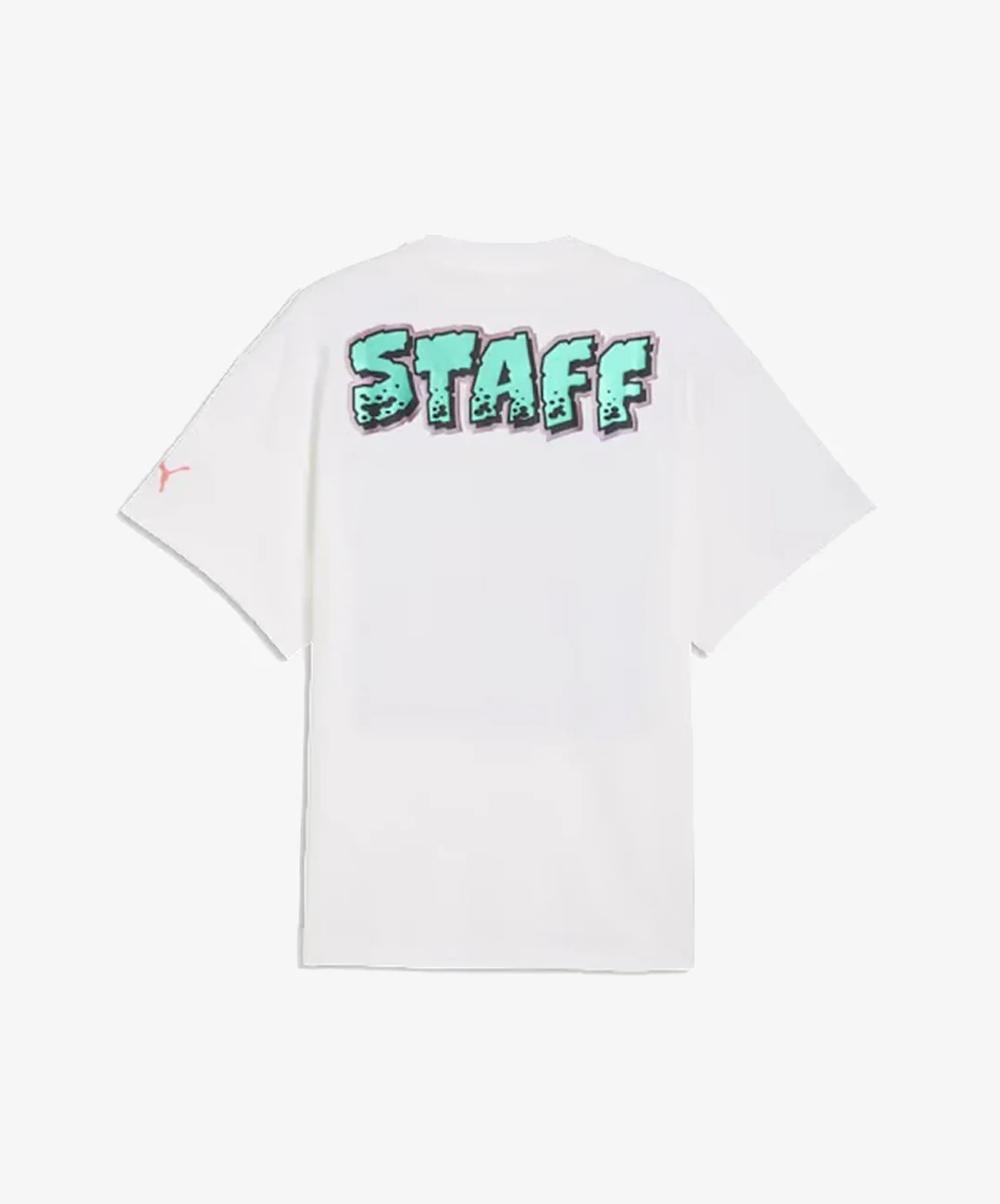 PUMA | LAMELO x MELO WORLD OVERSIZED BASKETBALL TEE { PUMA WHITE - Image 4