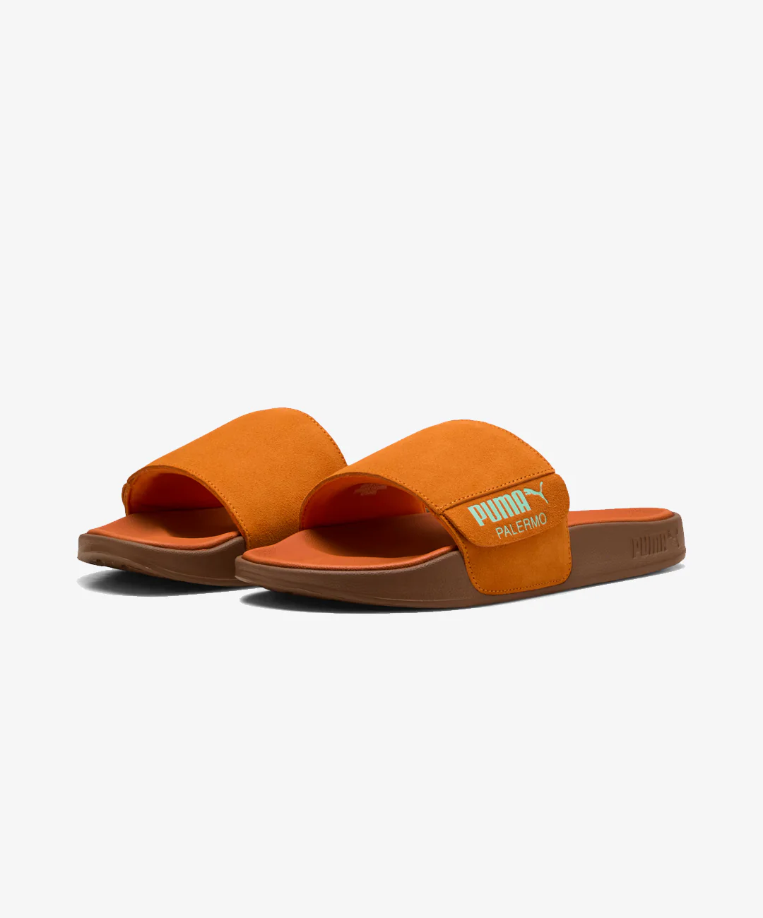 Puma | LEADCAT 2.0 PALERMO FOIL SLIDES { VERMILLION MINT/JELLY GUM - Image 3