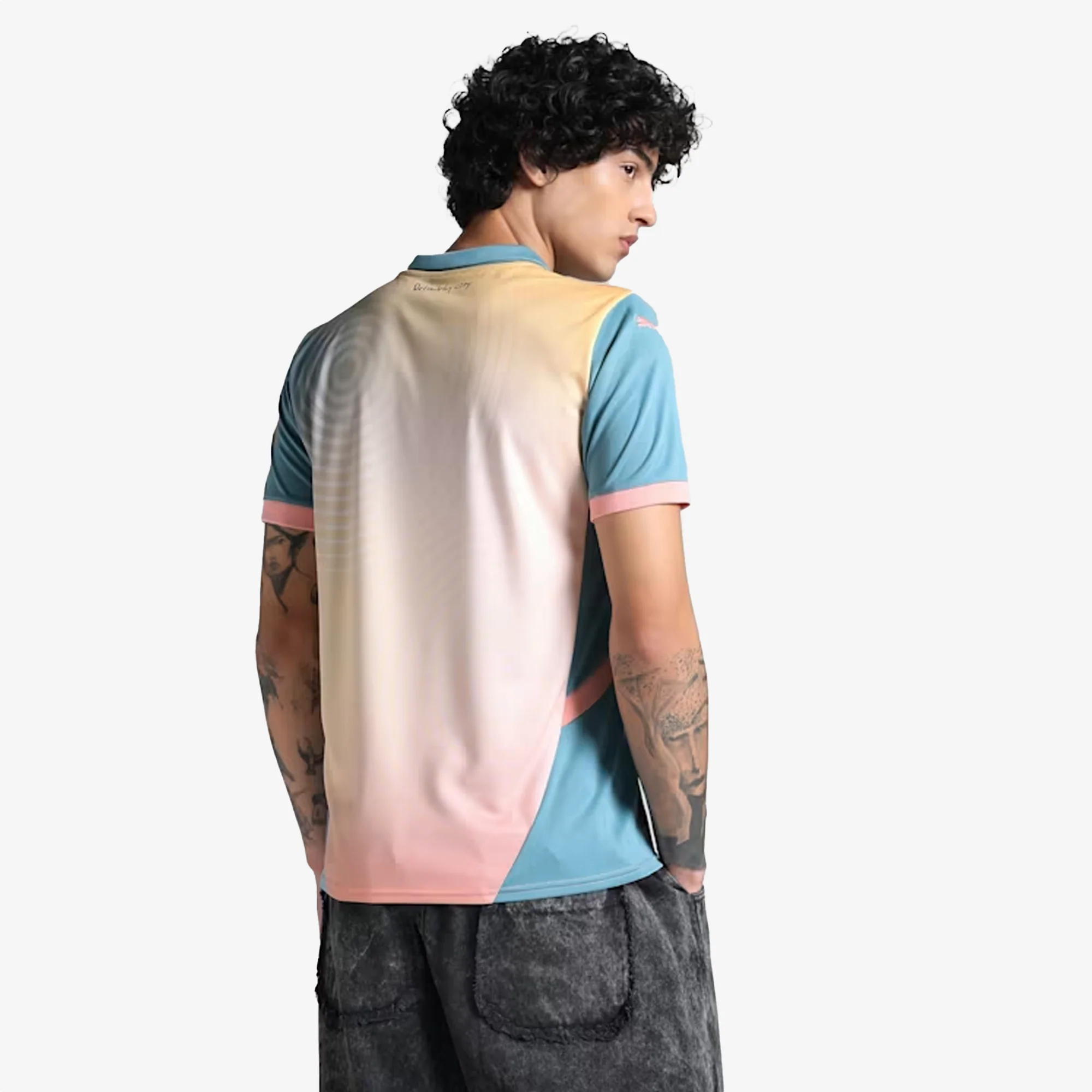 PUMA | MANCHESTER CITY 24/25 FOURTH FOOTBALL JERSEY { BOLD BLUE - Image 2