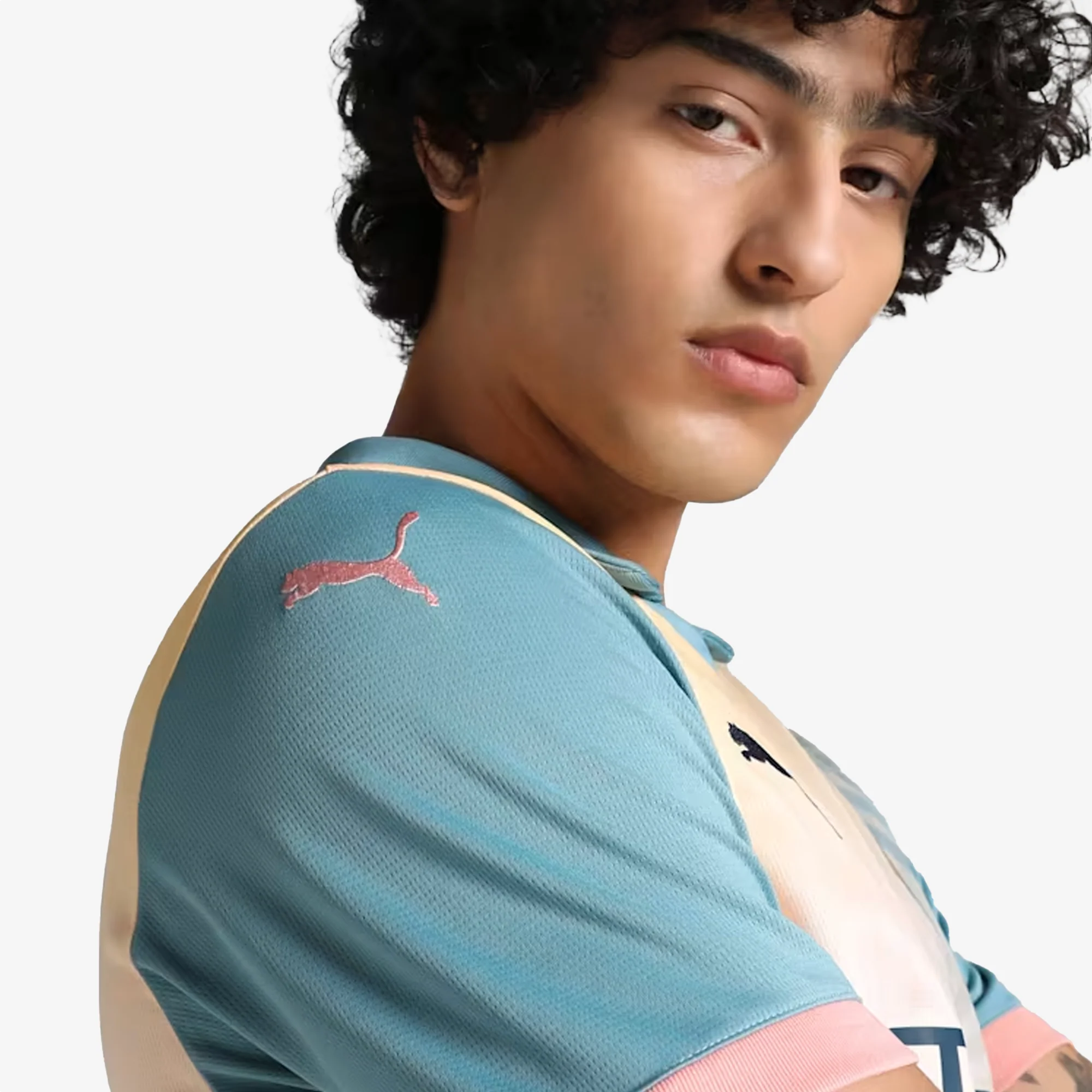 PUMA | MANCHESTER CITY 24/25 FOURTH FOOTBALL JERSEY { BOLD BLUE - Image 4