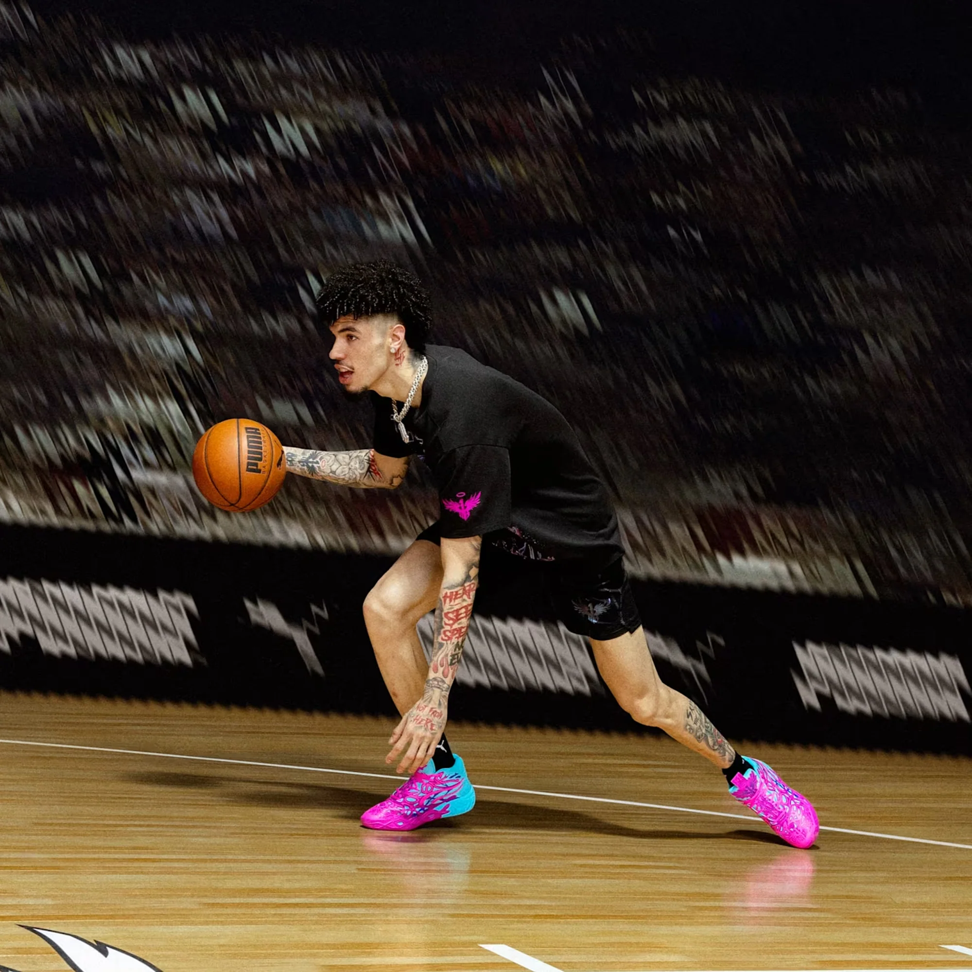 Puma | MB.04 1 LOVE { LIGHT BLUE/PINK - Image 6