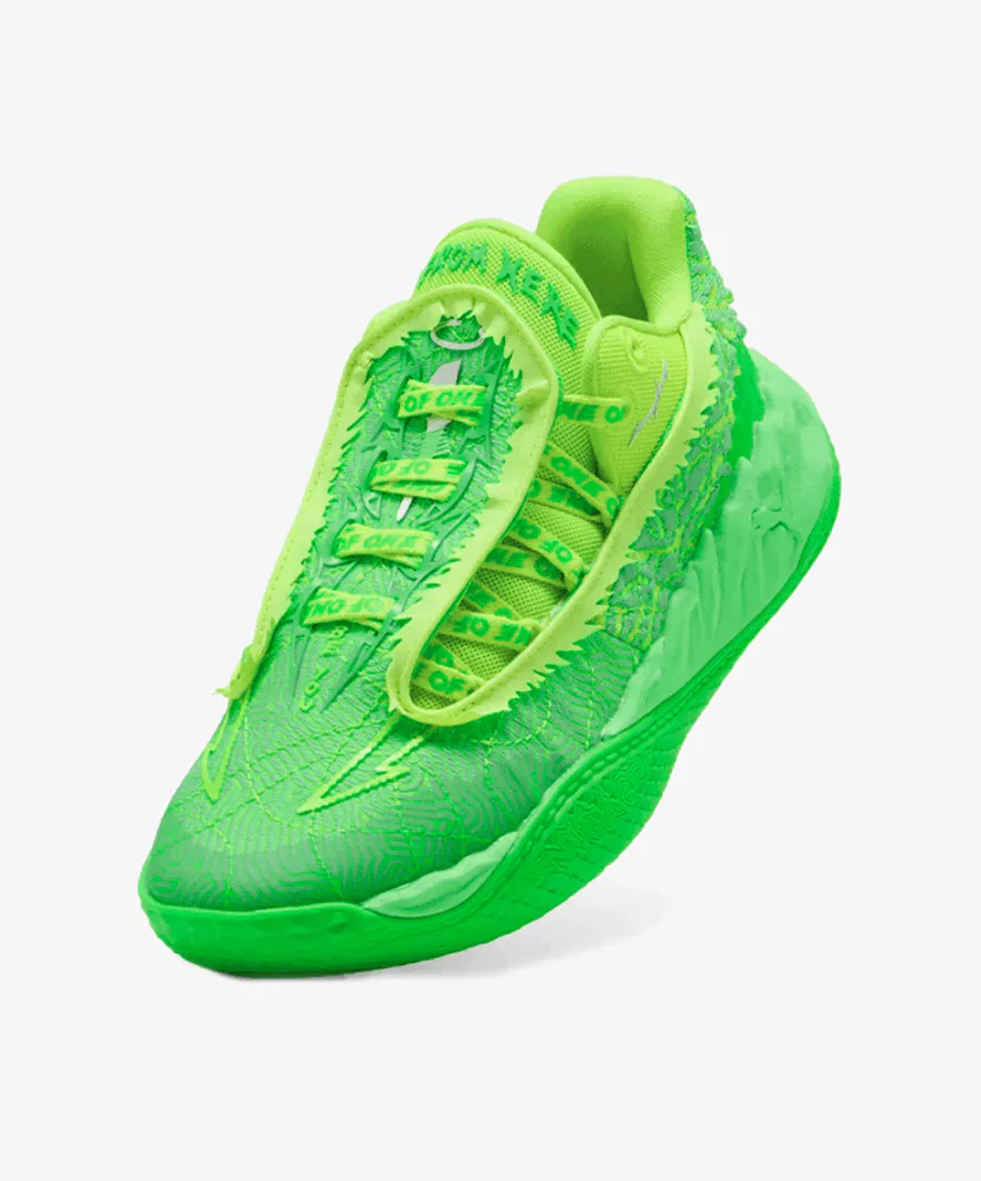 PUMA | MB.05 LO FLOURISH { FLURO GREEN PES/ FLURO YELLOW PES - Image 4