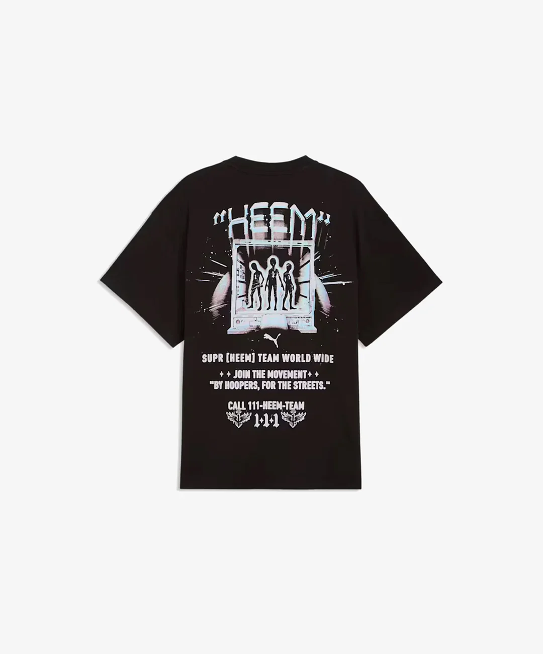 PUMA | MELO X HIVE TEE { PUMA BLACK - Image 4