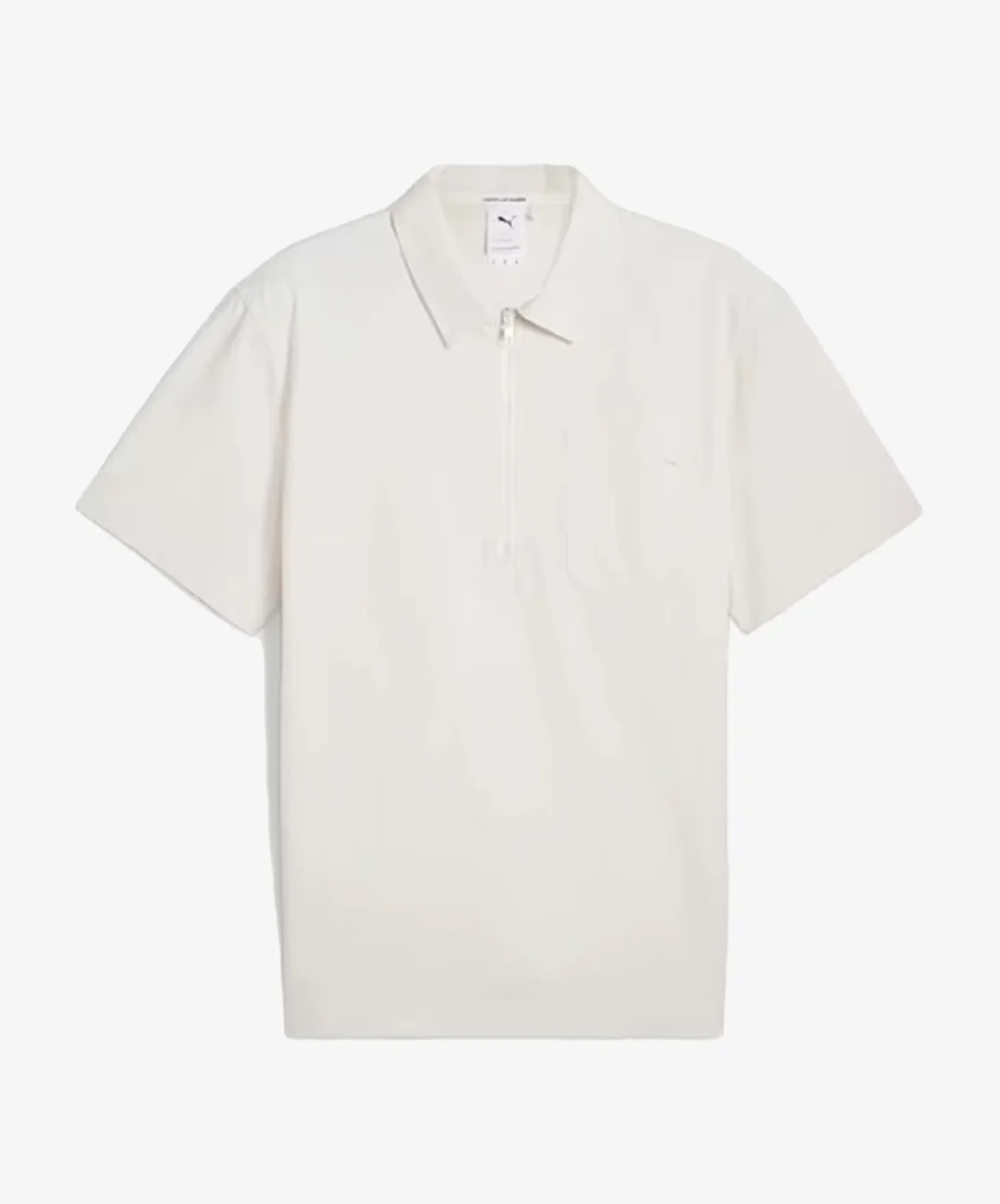 PUMA | MMQ HALF-ZIP SHIRT { ALPINE SNOW - Image 5