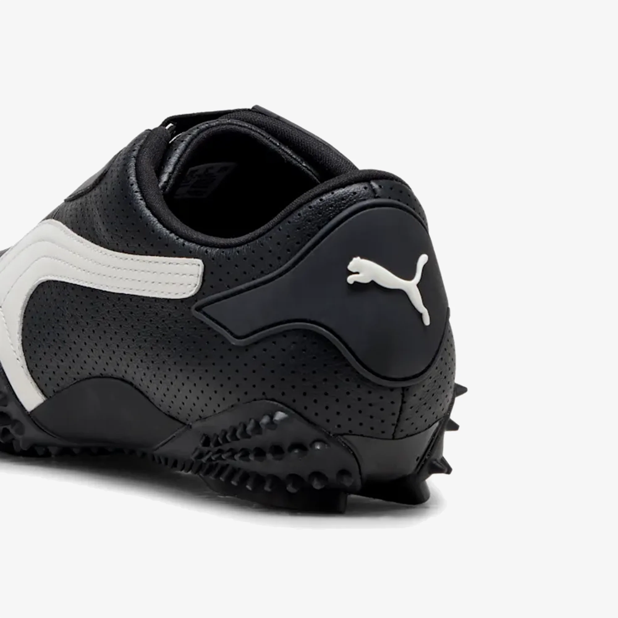 PUMA | MOSTRO PERFORATED { BLACK/WHITE - Image 5