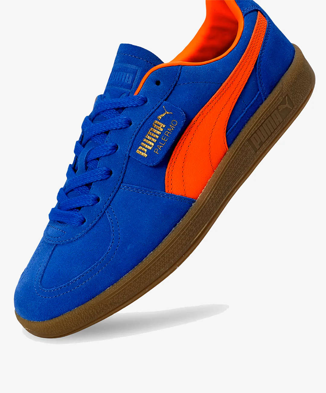 PUMA | PALERMO CLASSIC COMFORT LOW { BLUE-FLAME FLICKER-GUM - Image 3