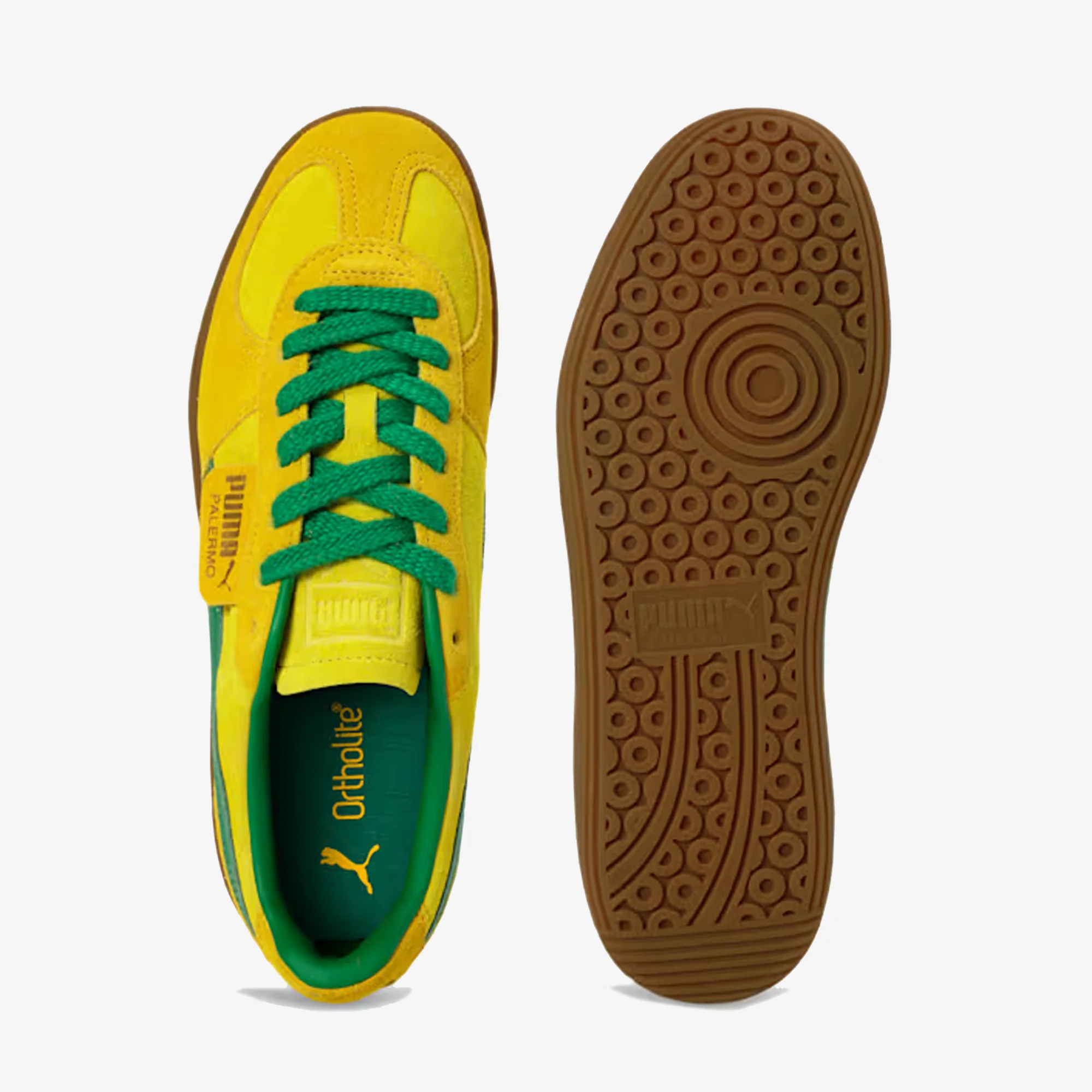 PUMA | PALERMO CLASSIC COMFORT LOW BOOT { PELE YELLOW-GREEN - Image 4