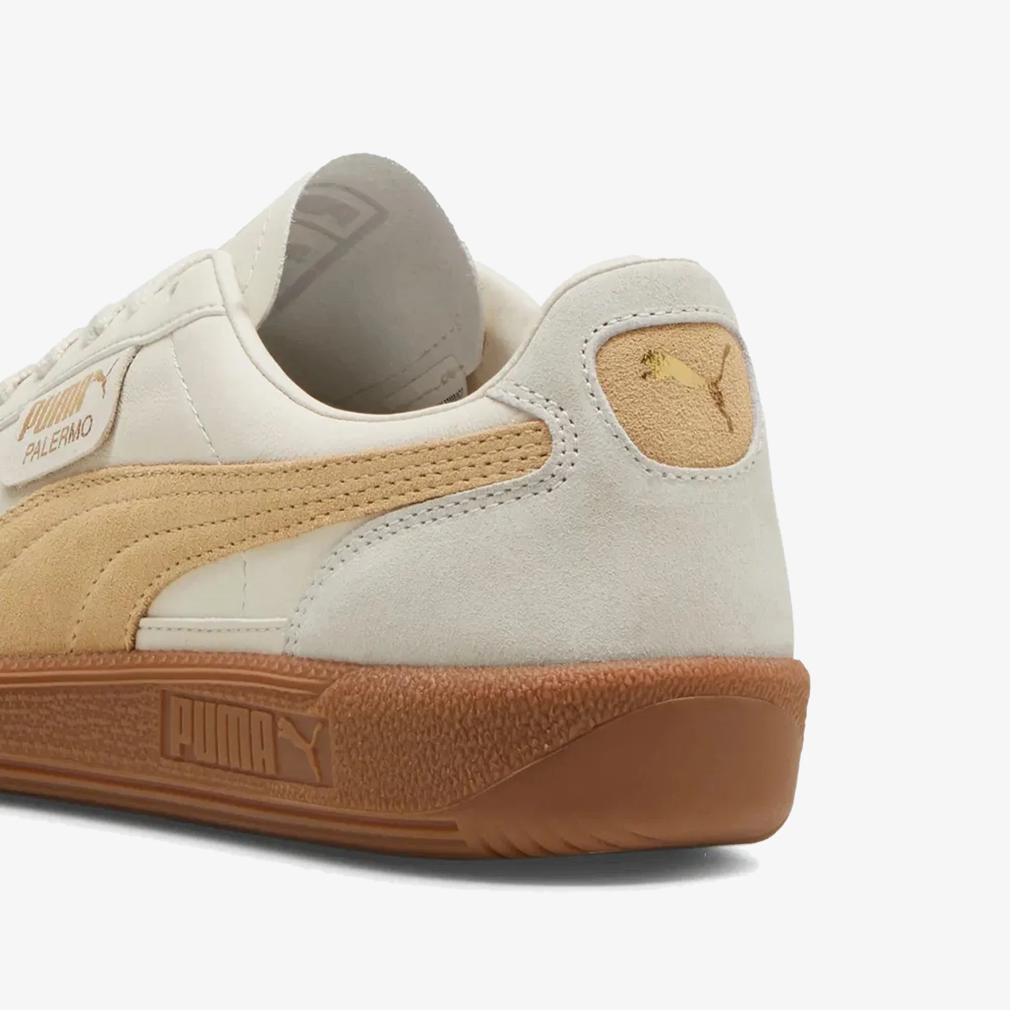 PUMA | PALERMO LTH { ALPINE SNOW-DESERT /DUST GUM - Image 5