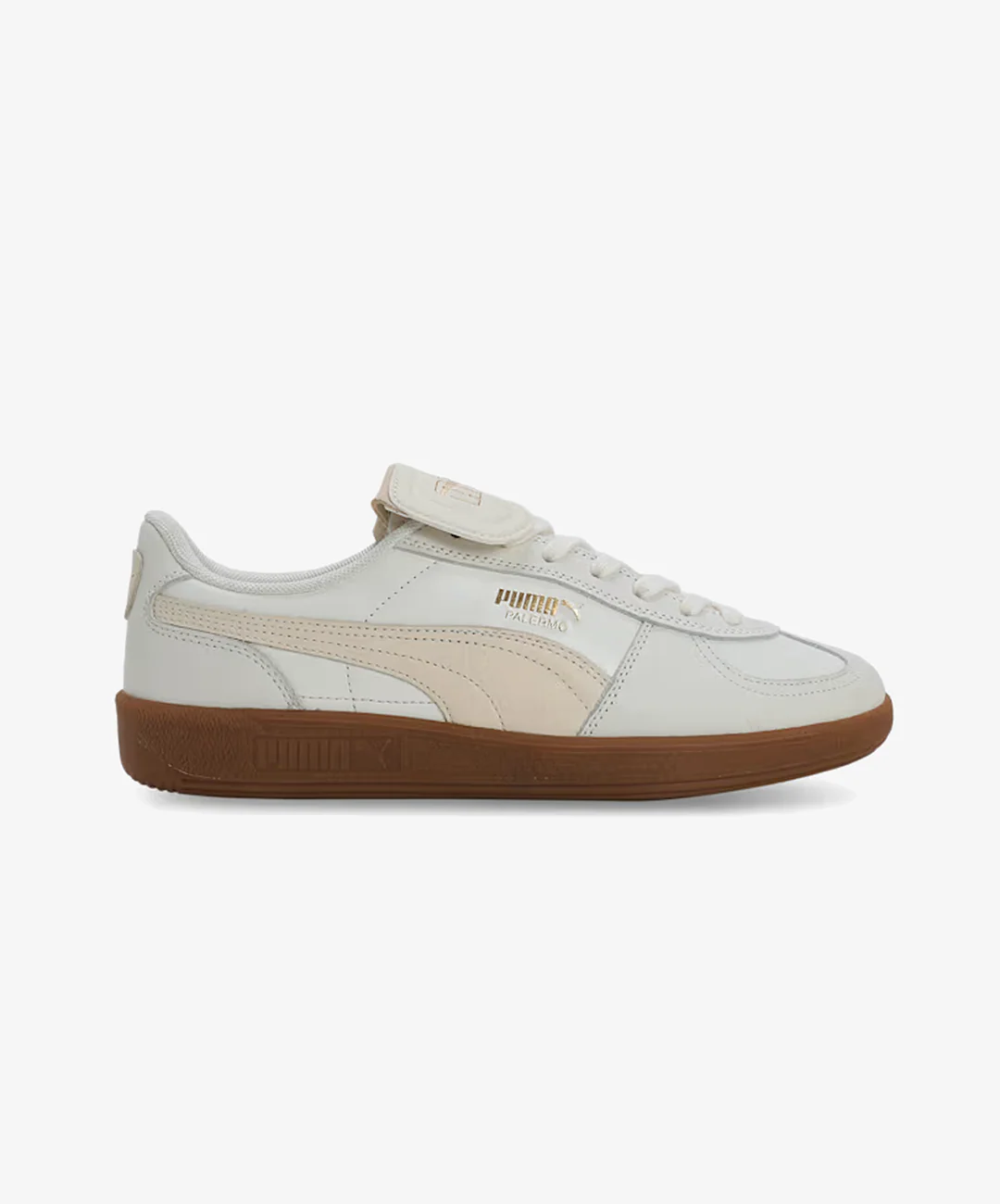 PUMA | PALERMO PREMIUM LEATHER { WARM WHITE/ALPINE SNOW