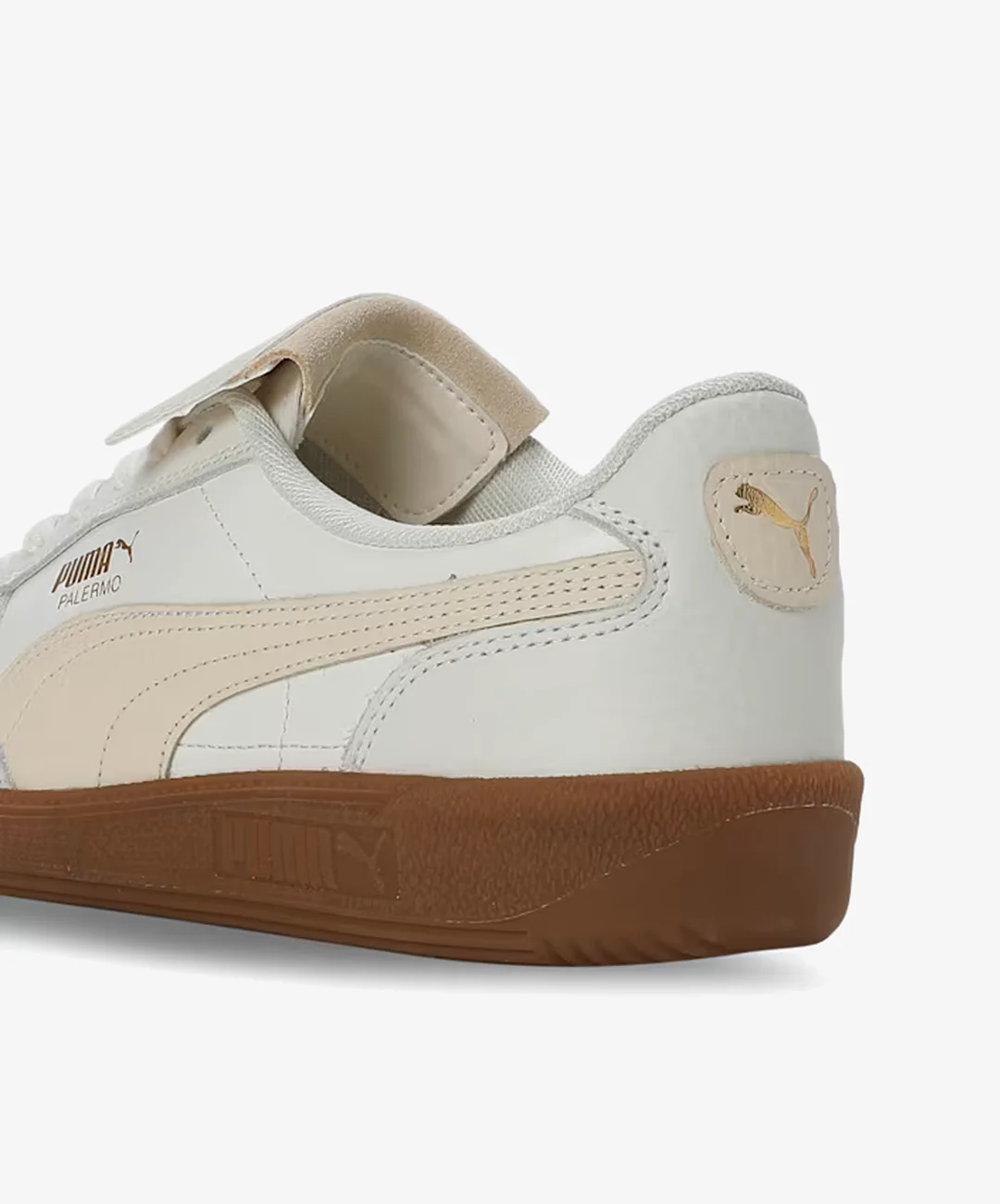PUMA | PALERMO PREMIUM LEATHER { WARM WHITE/ALPINE SNOW - Image 5