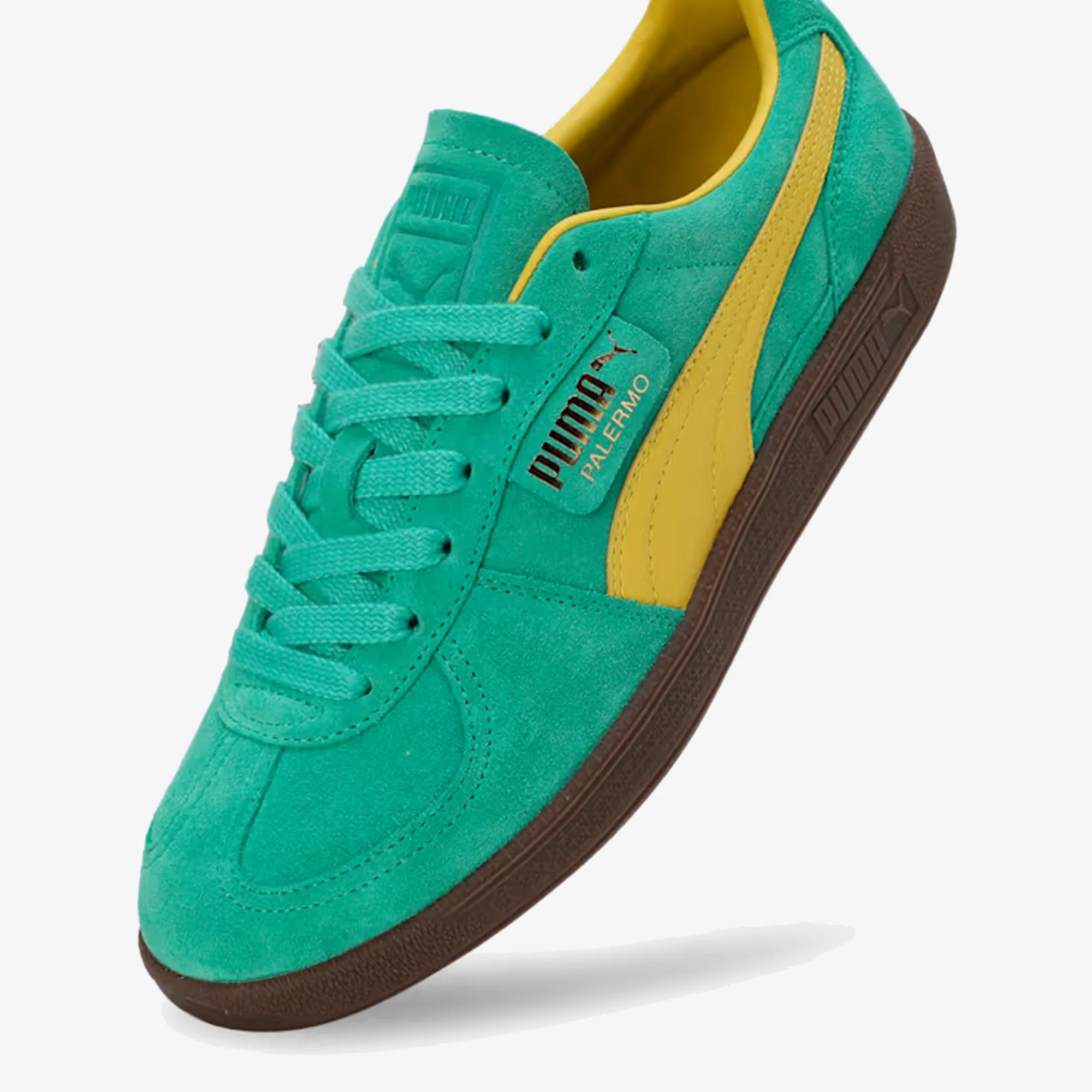 PUMA | PALERMO SNEAKERS { JADE FROST/FRESH PEAR-GUM - Image 3