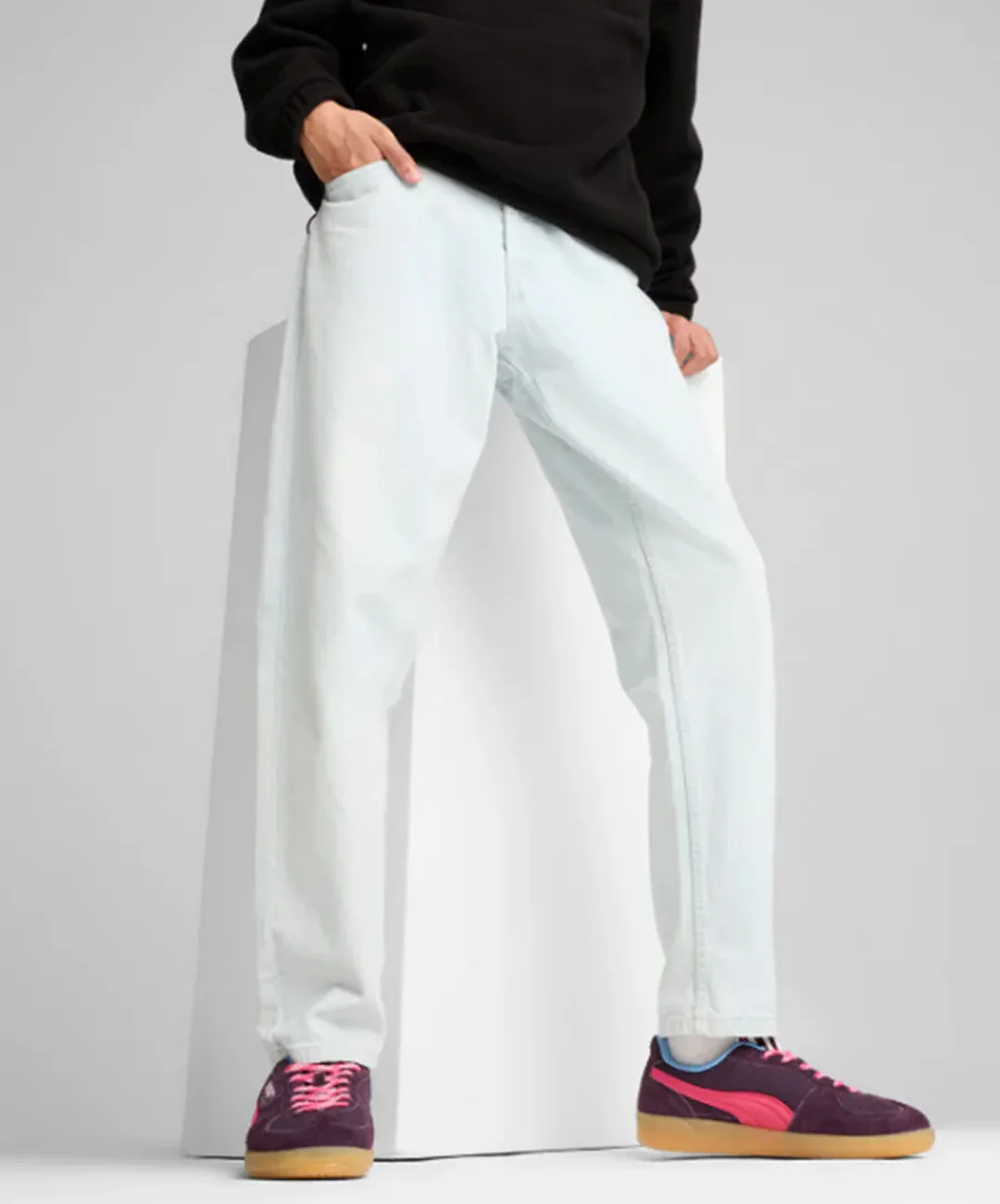 PUMA | PALERMO SUPERTIFO { MIDNIGHT PLUM-PINK - Image 8