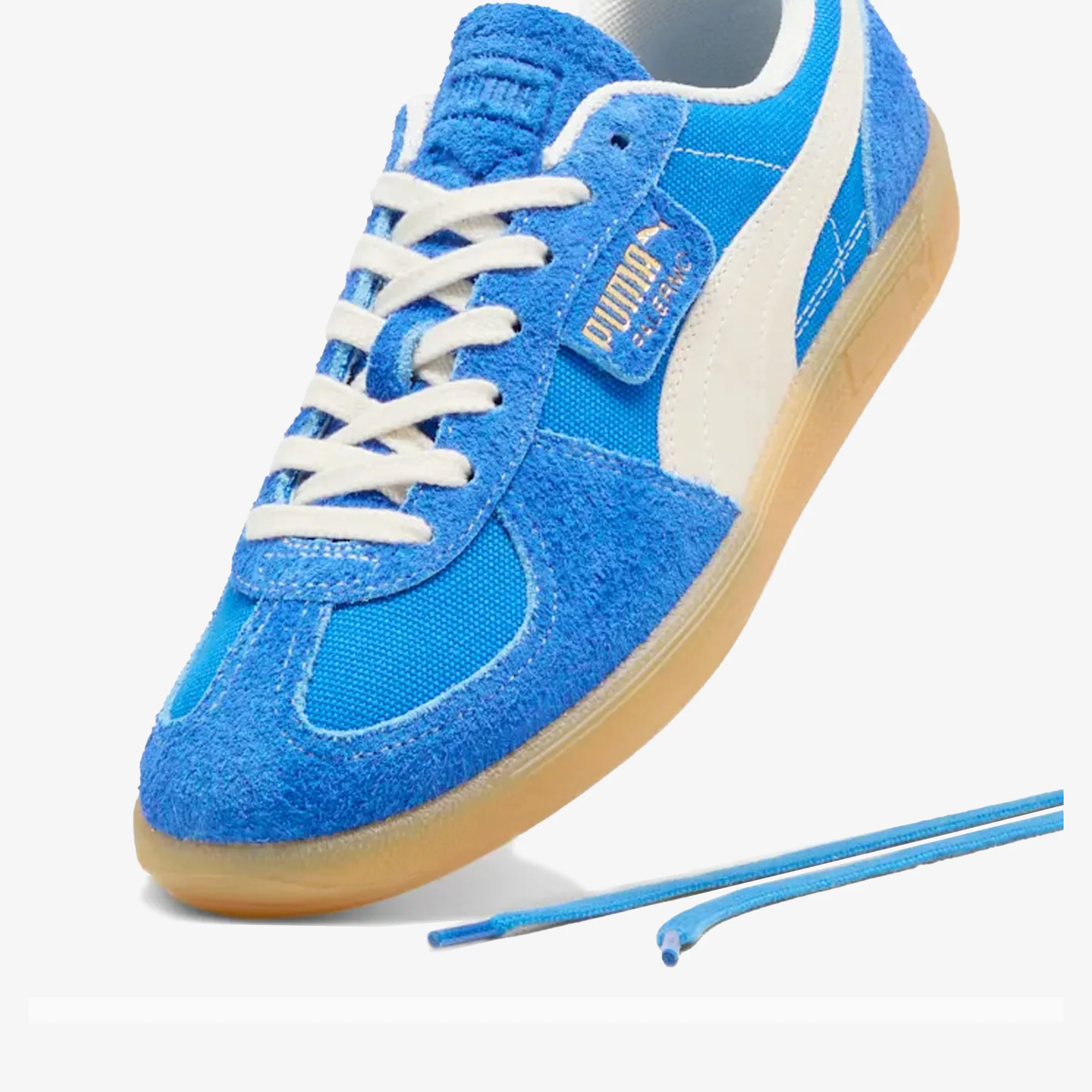 PUMA | PALERMO VINTAGE { HYPERLINK BLUE/FROSTED IVORY - Image 5