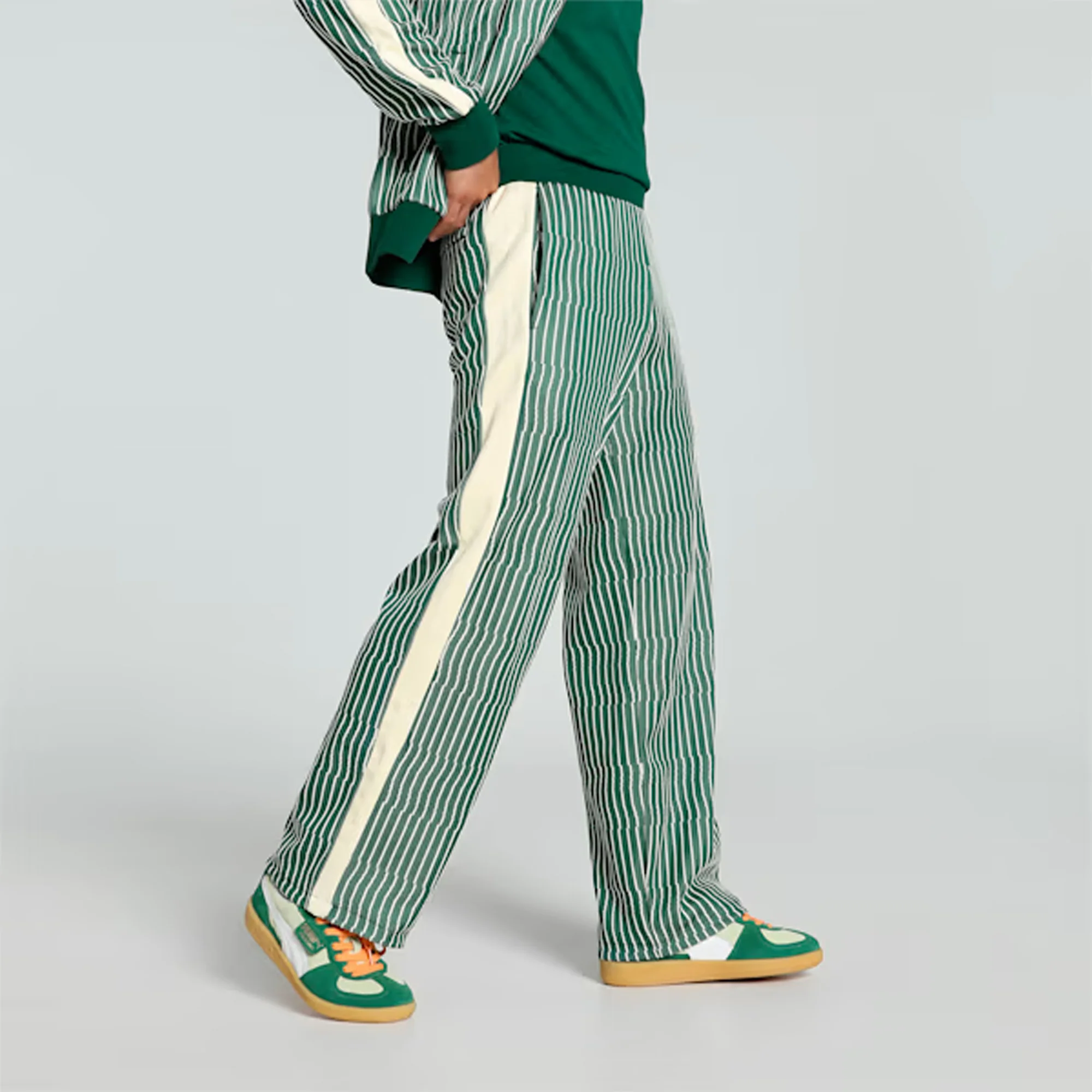 PUMA | PLAYERS LANE T7 PANTS { DARK MYRTLE - Image 2