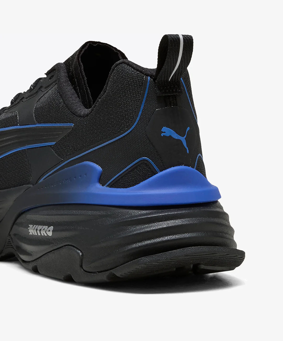 PUMA | PUMA FADE NITRO V2 { PUMA BLACK/ROYAL SAPPHIRE - Image 5