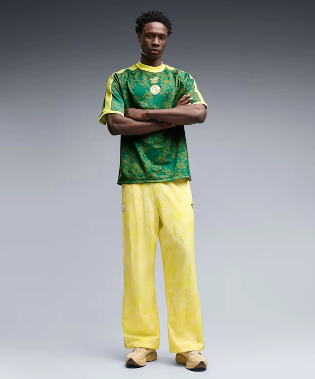 PUMA | PUMA x SENEGAL x SALEHE BEMBURY KING JERSEY { OLIVE GREEN - Image 7