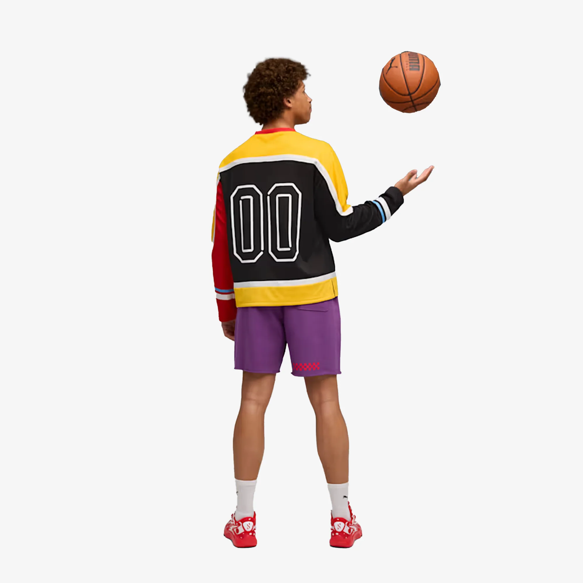 PUMA | SCOOT LAB OVERSIZED HOCKEY JERSEY { MULTI - Image 4