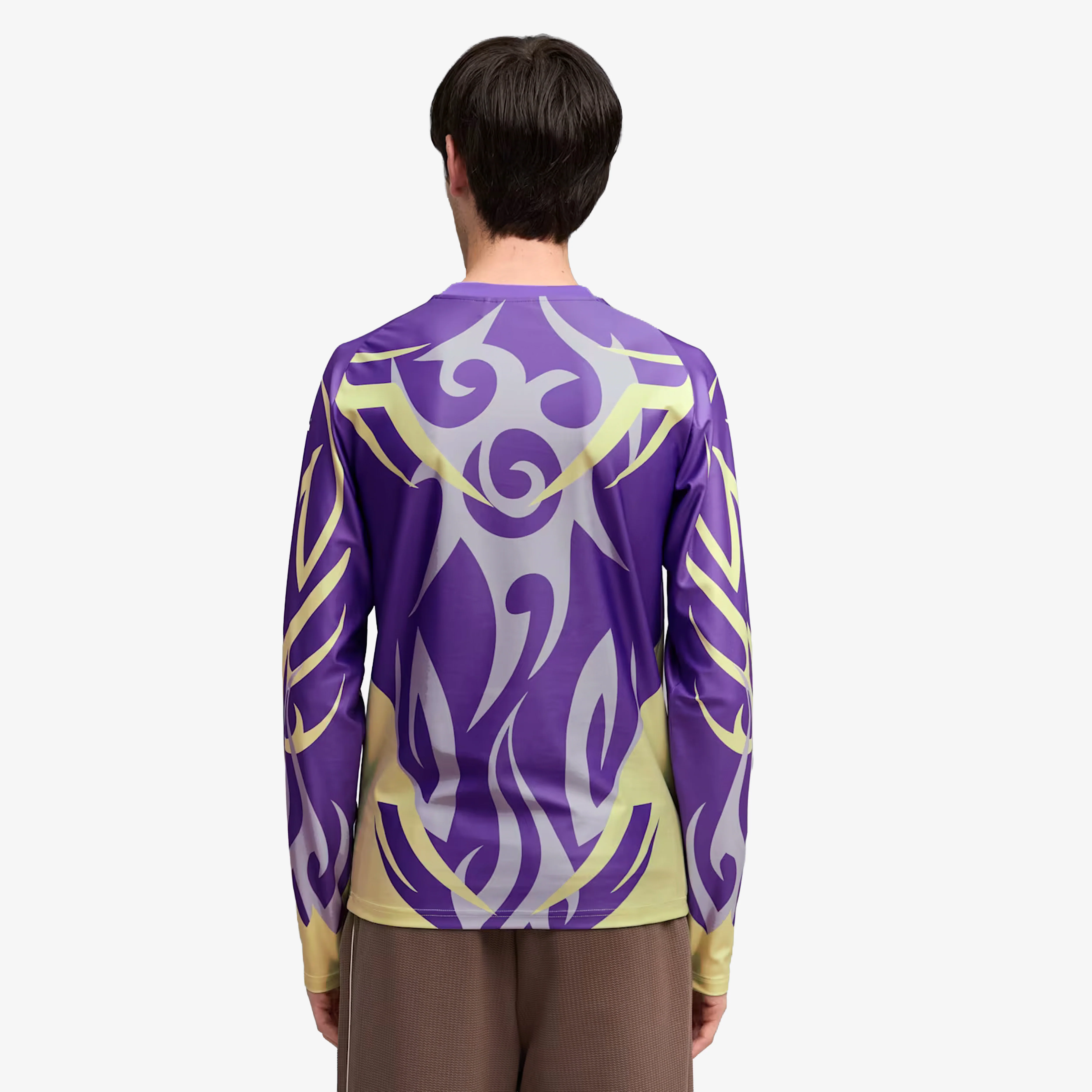 PUMA | SPECIAL ITEMS JERSEY LONG SLEEVE JERSEY { DARK AMETHYST-AOP - Image 2