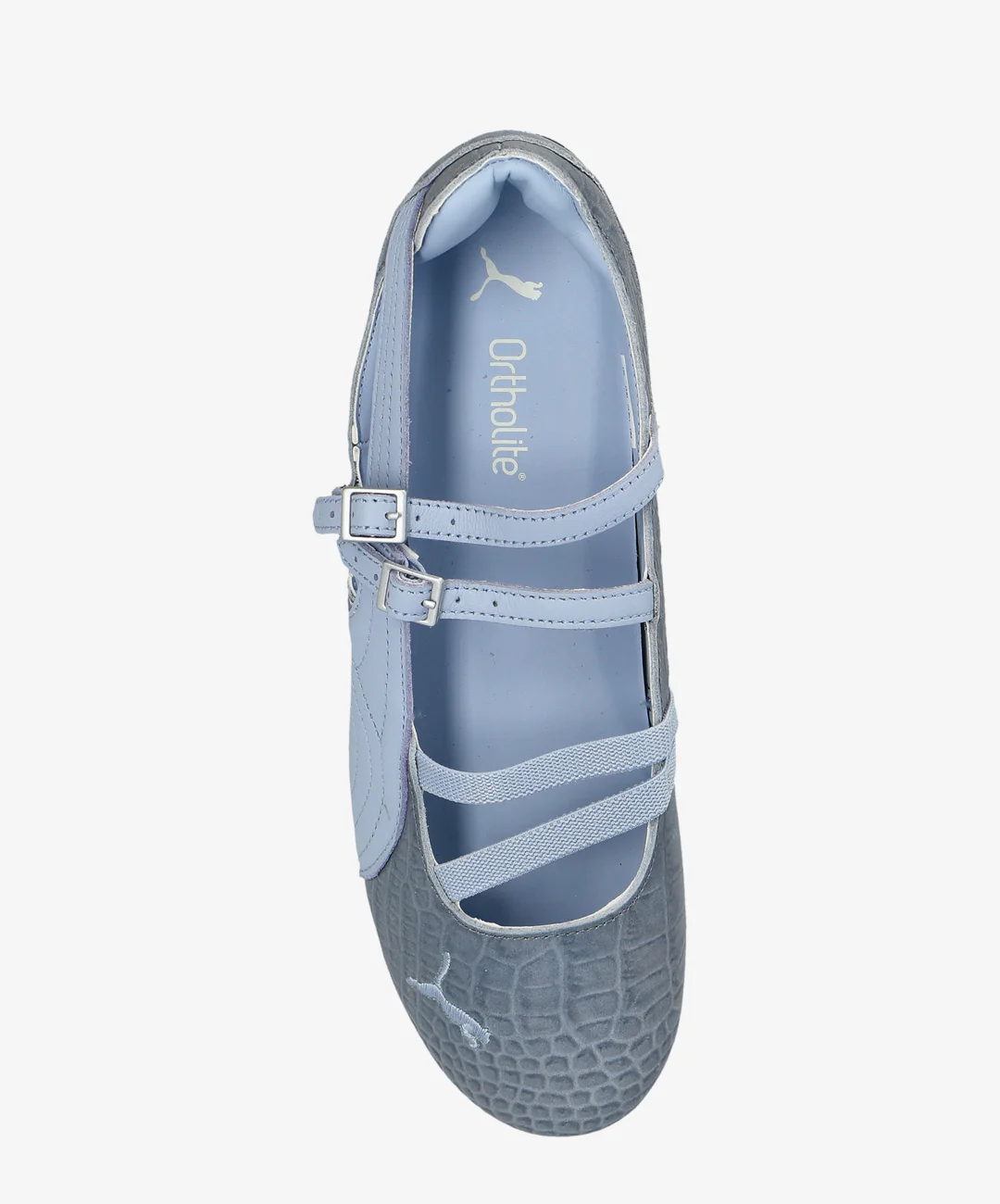 PUMA | SPEEDCAT BALLET CROC { SNOW MOUNTAIN BLUE/PUMA BLACK - Image 2