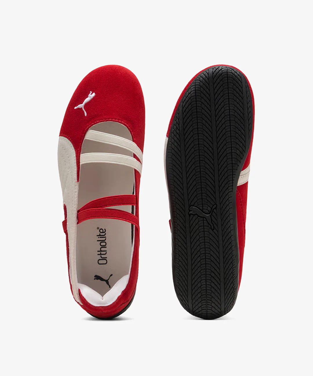 PUMA | SPEEDCAT BALLET SD { RED/WHITE - Image 2