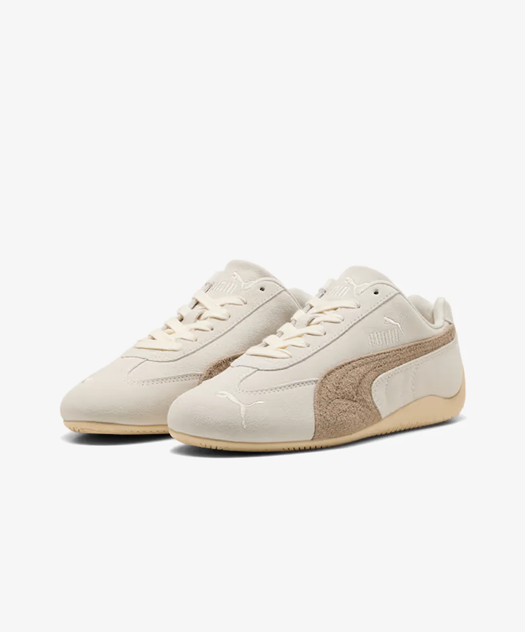 PUMA | SPEEDCAT ELEVATED { WARM WHITE-ICE COFFEE - Image 4