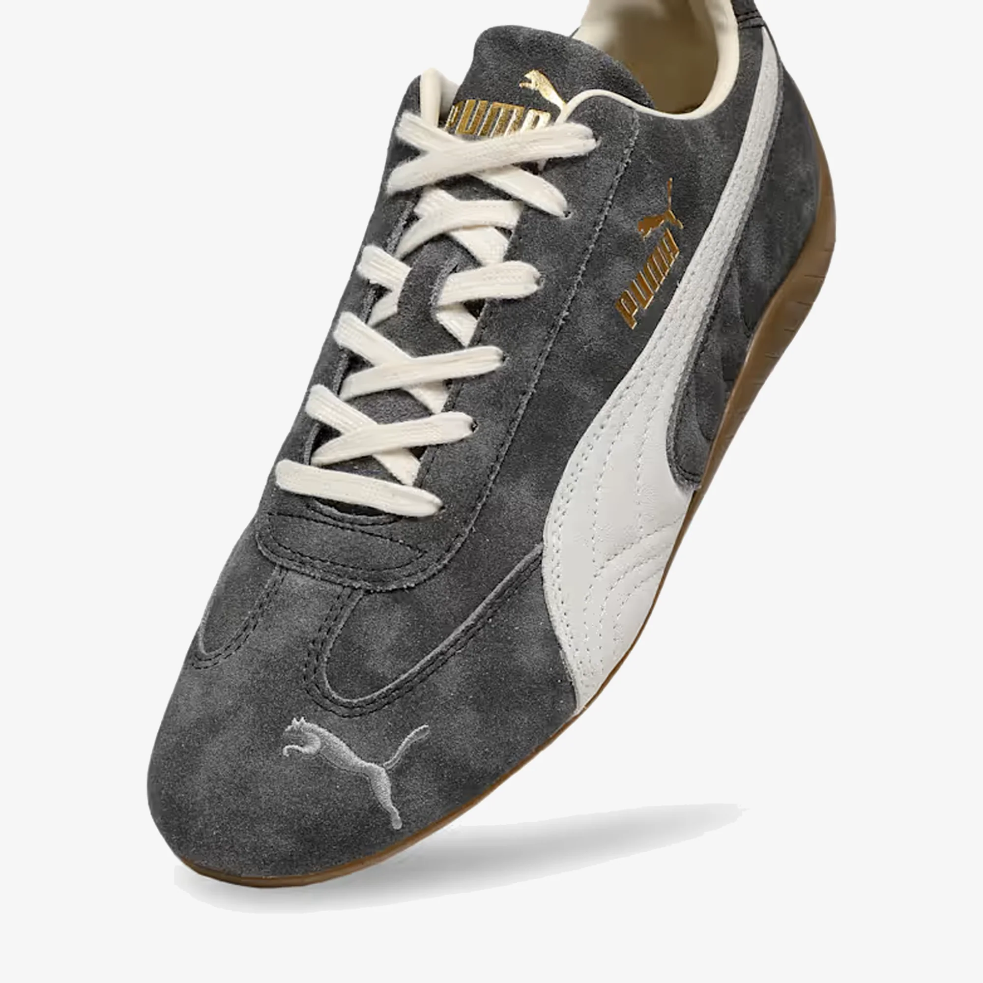 PUMA | SPEEDCAT FADED { CAST IRON-ALPINE SNOW - Image 4