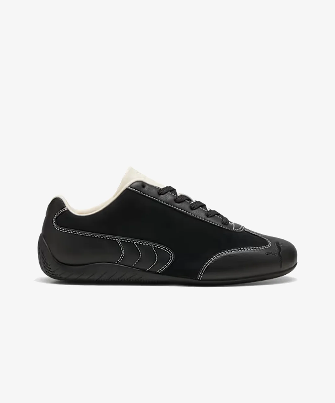 PUMA | SPEEDCAT ICON { PUMA BLACK-FROSTED IVORY