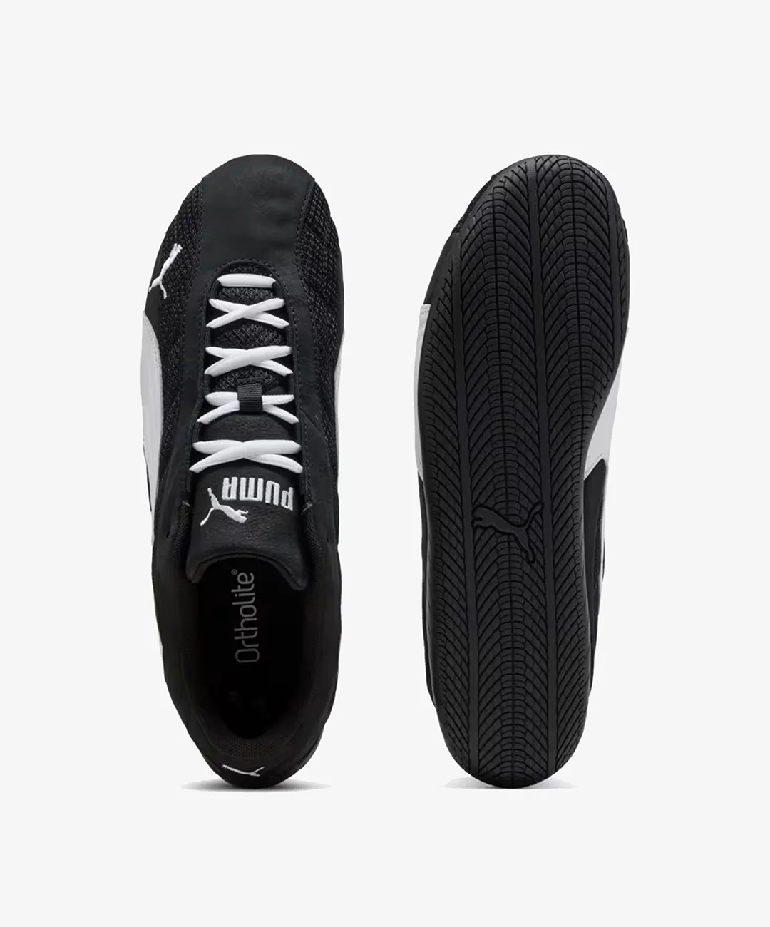 PUMA | SPEEDCAT PLUS { BLACK/WHITE - Image 2