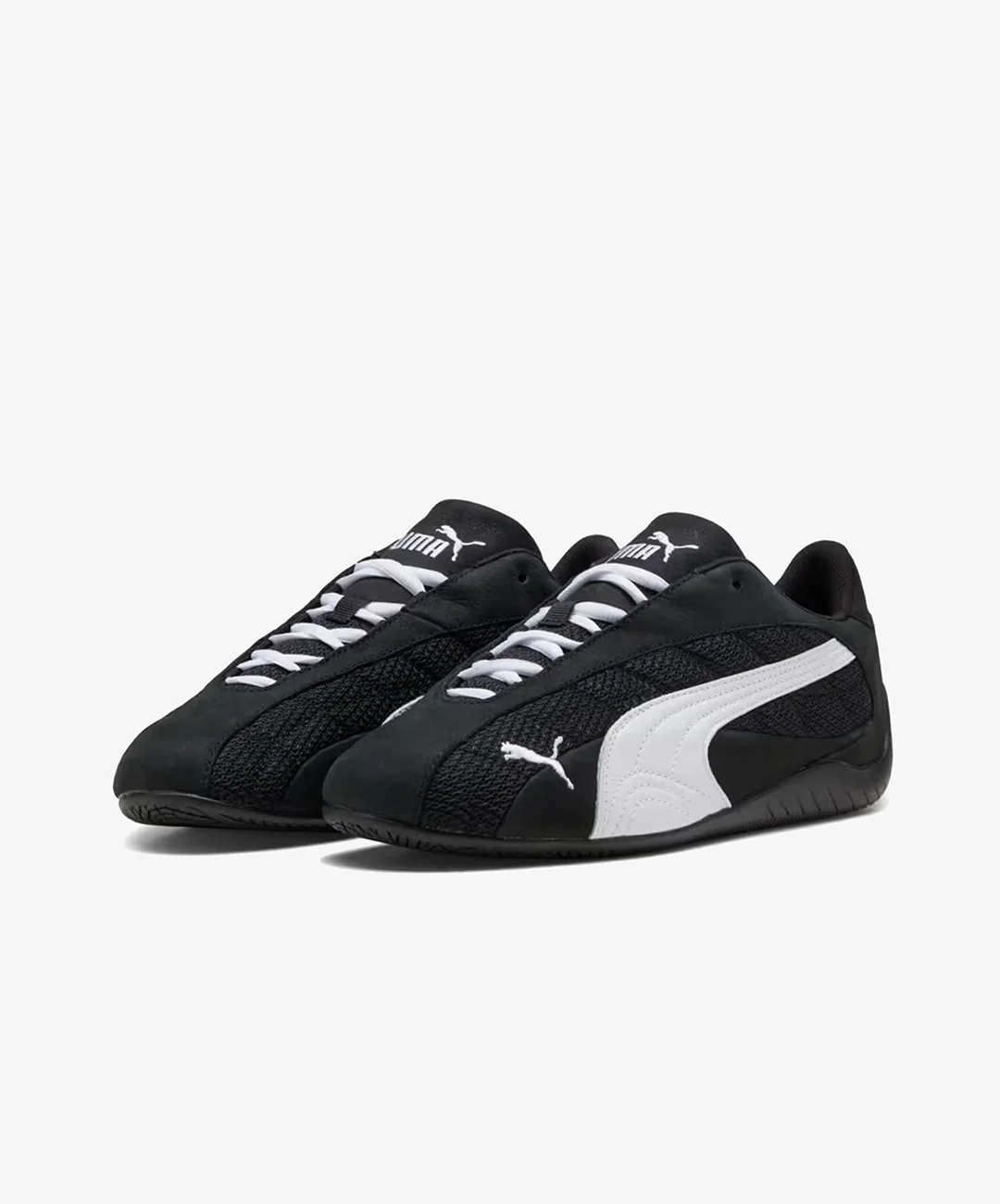 PUMA | SPEEDCAT PLUS { BLACK/WHITE - Image 3