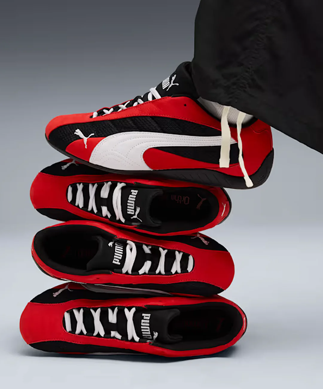 PUMA | SPEEDCAT PLUS { RED/PUMA WHITE - Image 6