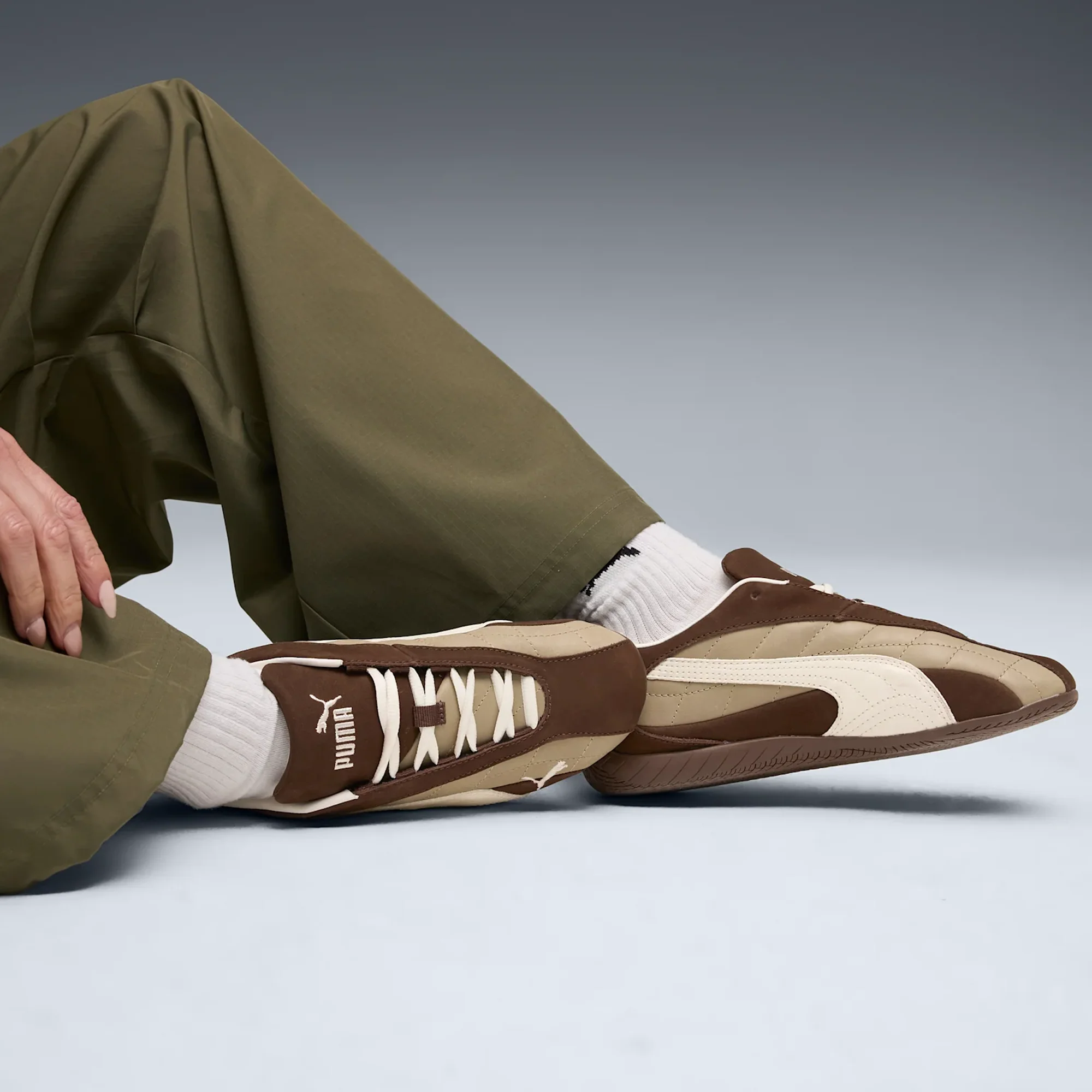 PUMA | SPEEDCAT PLUS { ESPRESSO BROWN-WARM WHITE - Image 2
