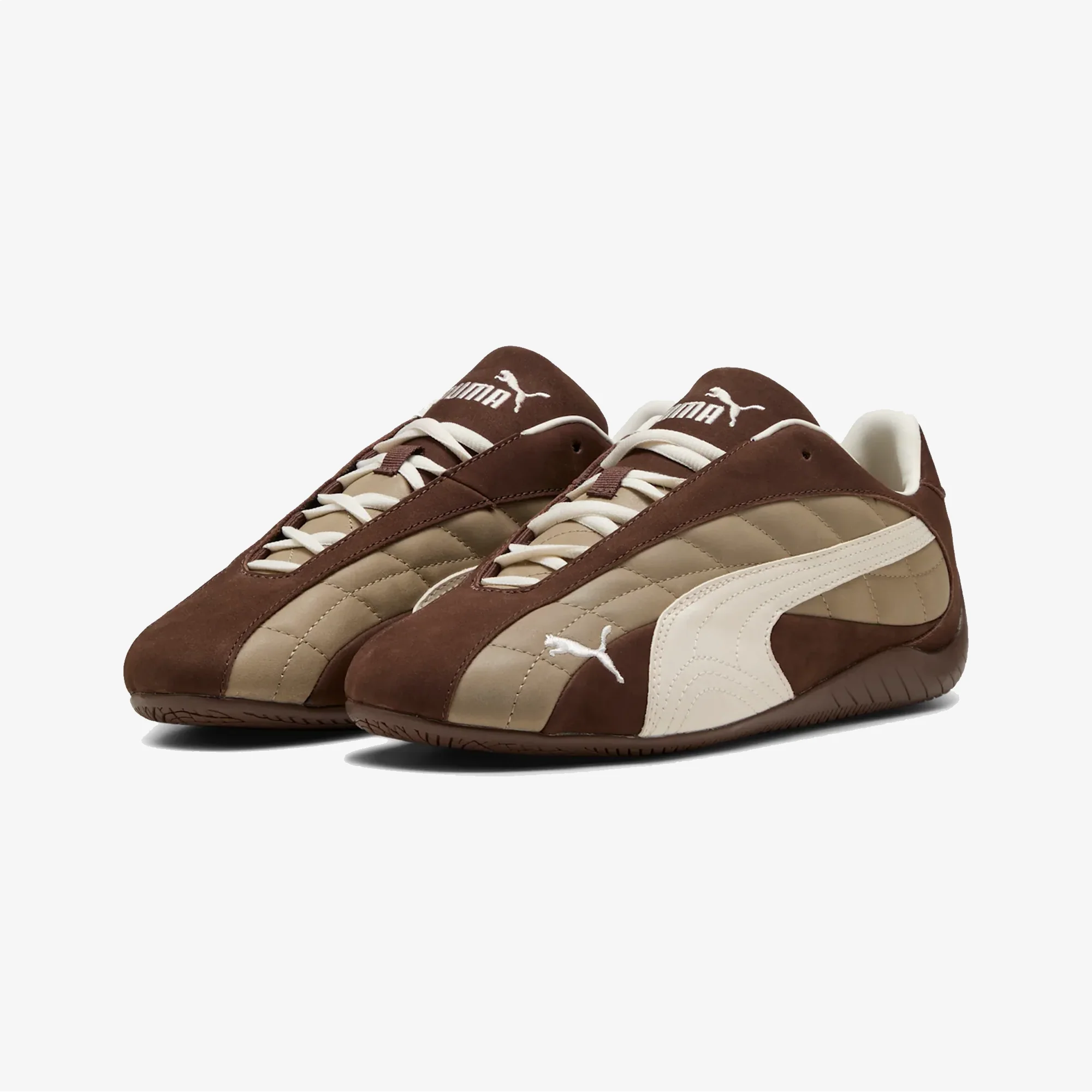 PUMA | SPEEDCAT PLUS { ESPRESSO BROWN-WARM WHITE - Image 3