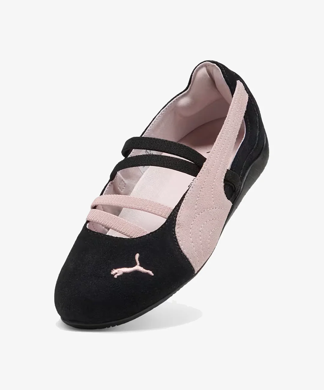 PUMA | SPEEDCAT SUEDE BALLET { PUMA BLACK-MAUVE MIST - Image 4