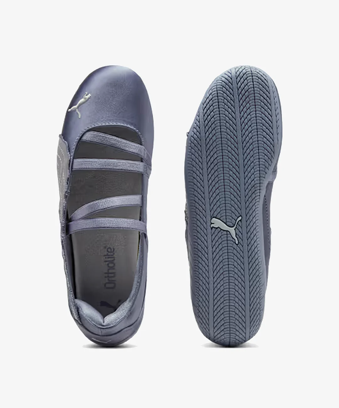 PUMA | SPEEDCAT BALLET VENUS { GRAY SKY-VIBRANT SILVER - Image 2