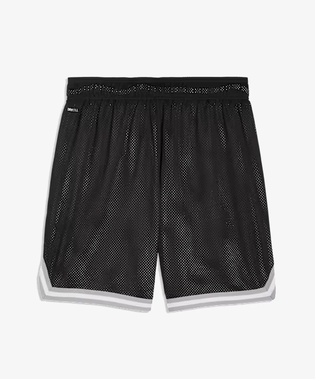 PUMA | SWISH N' INK ABOVE-KNEE 7" BASKETBALL SHORTS { BLACK-AOP - Image 4