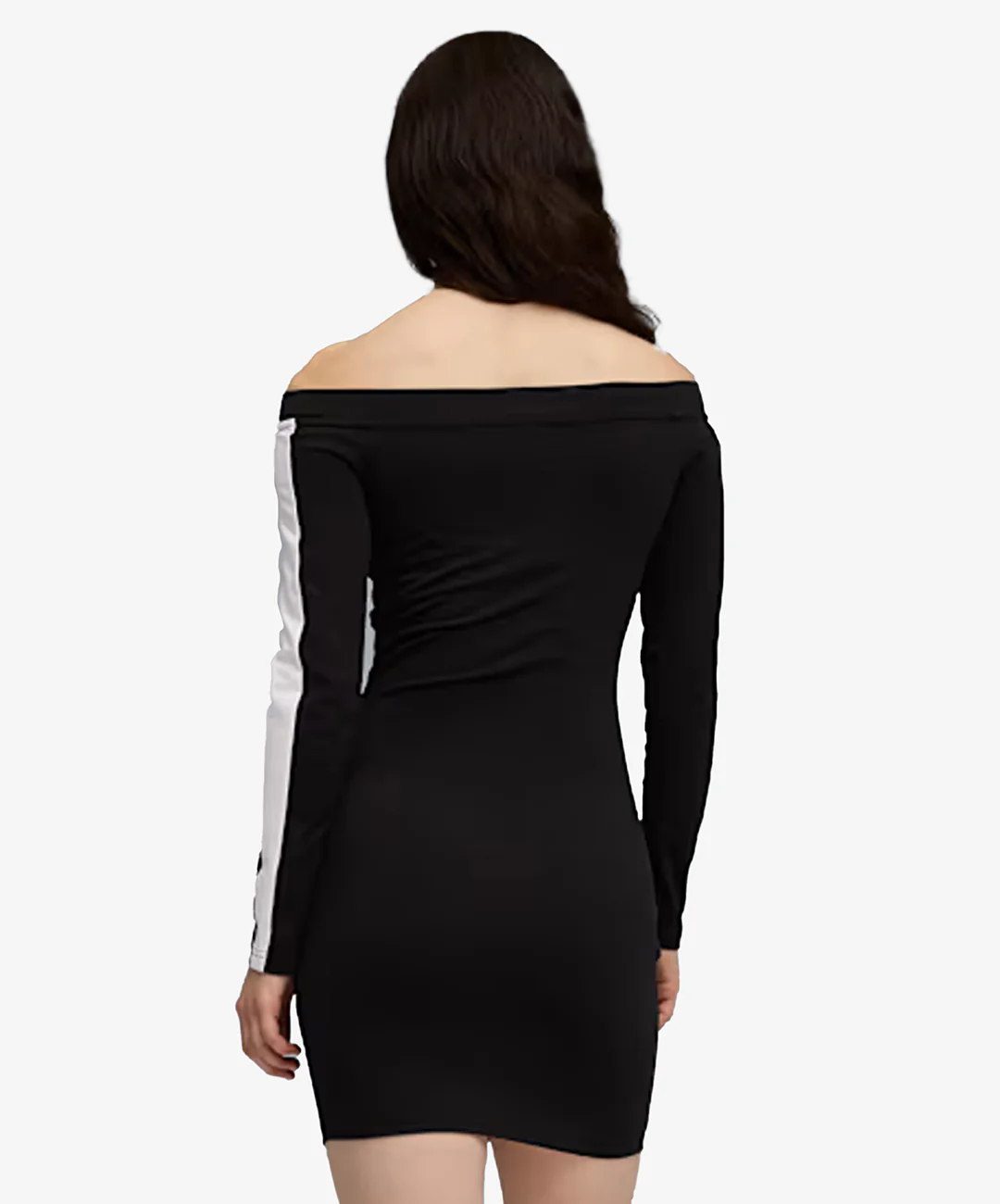 PUMA | T7 LONG SLEEVE DRESS { PUMA BLACK - Image 2