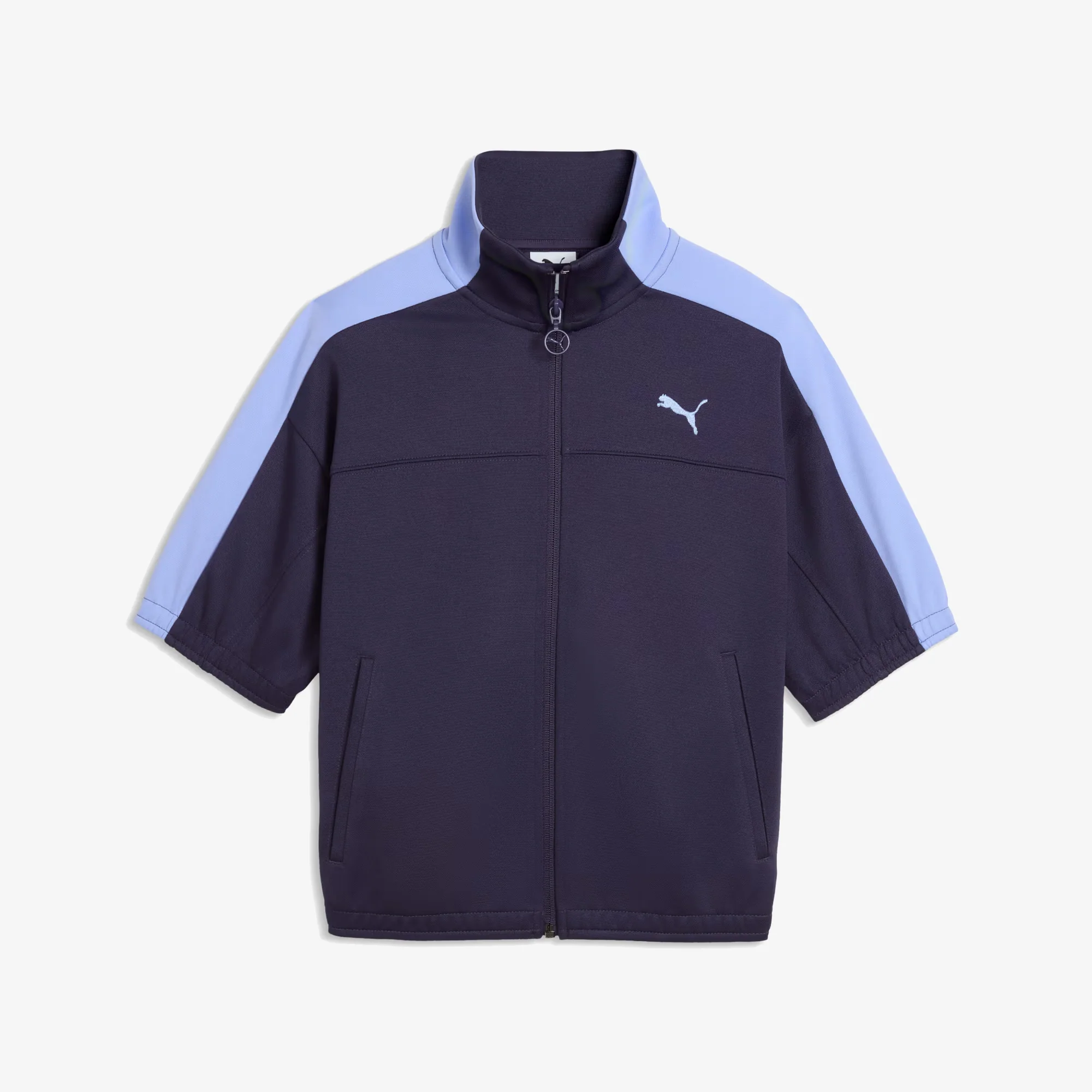 PUMA | T7 SHORT SLEEVE JACKET { DEEP PLUM - Image 3