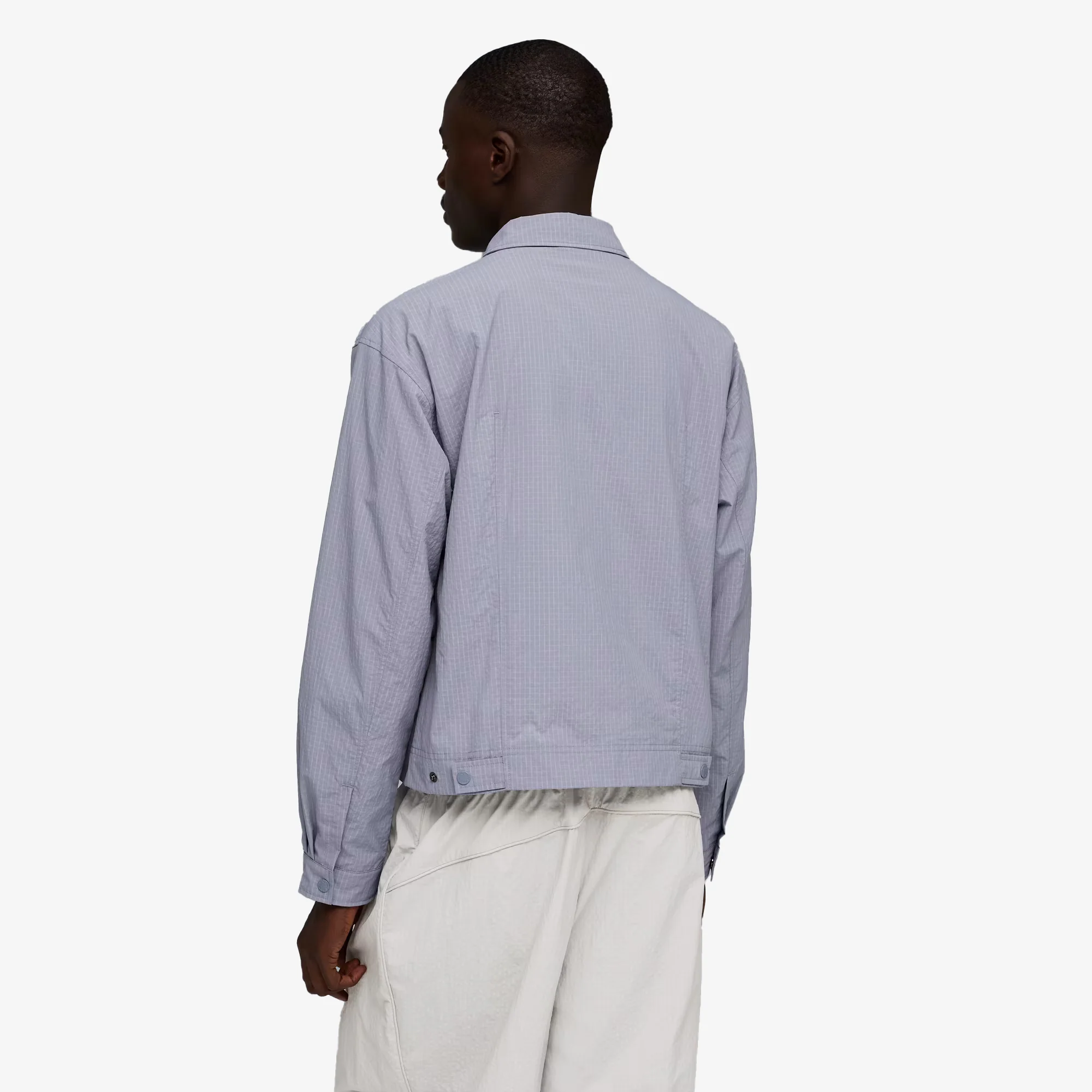 PUMA | WARDROBE ESSENTIALS WATER- REPELLENT JACKET { GRAY SKY - Image 2