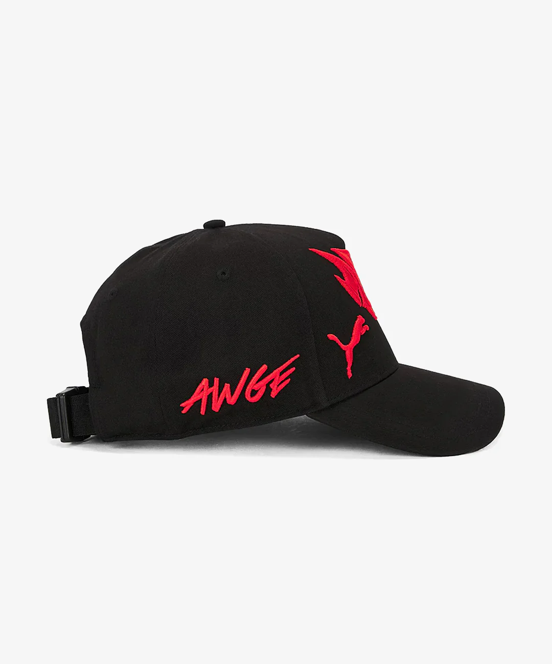 PUMA | x A$AP ROCKEY CAP { BLACK-FIERCE RED - Image 3
