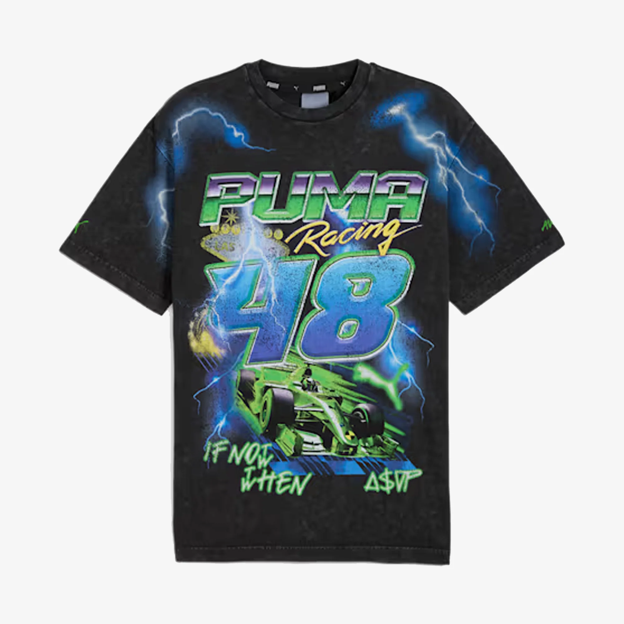 PUMA |X A$AP ROCKY BOLT TEE { PUMA BLACK - Image 3
