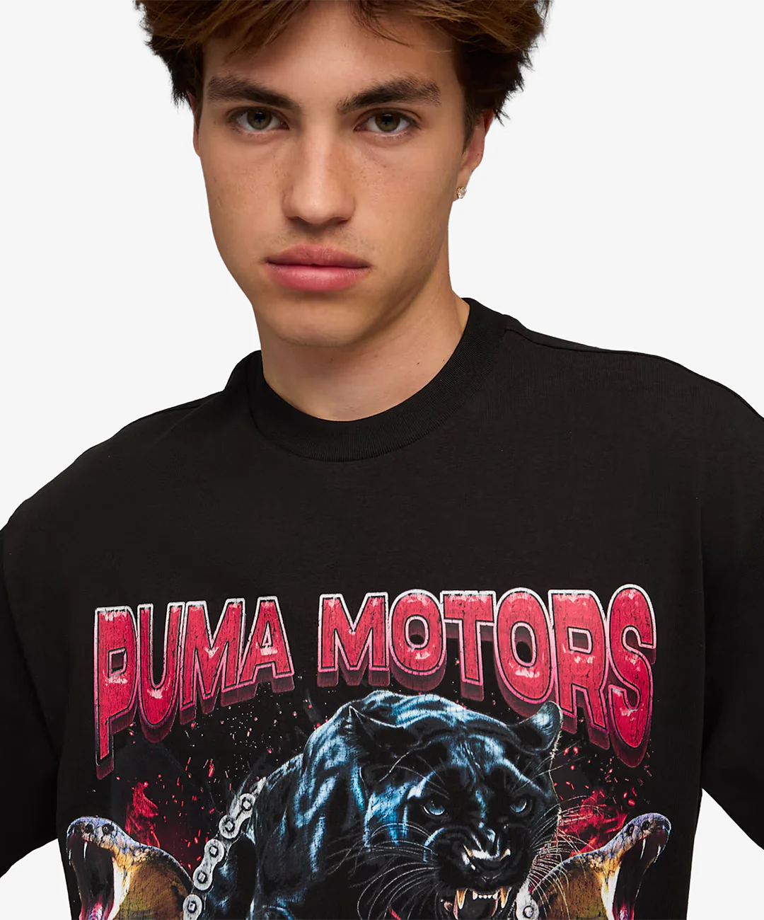 PUMA | x A$AP ROCKY MOTORS TEE { BLACK - Image 5