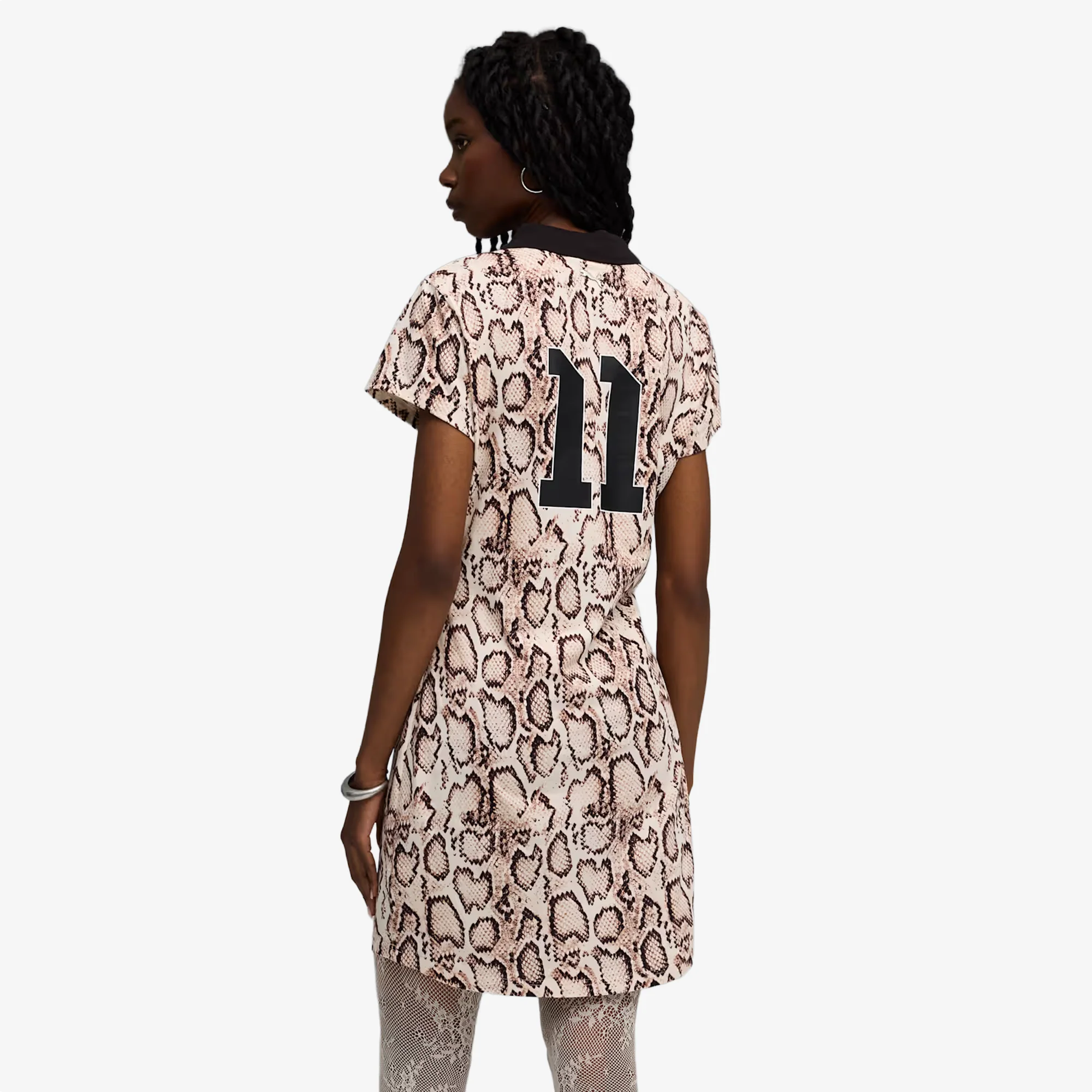 PUMA | x A$AP ROCKY SNAKE SKIN FUTBOL DRESS { FROSTED IVORY-AOP - Image 2