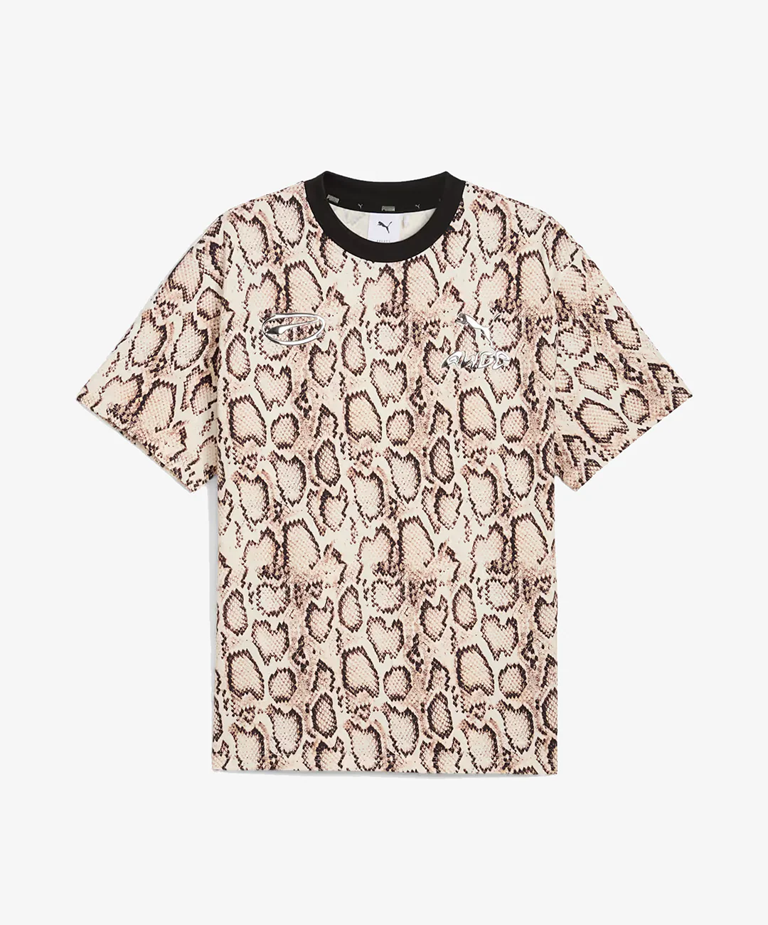 PUMA | x A$AP ROCKY SNAKE SKIN TEE { FROSTED LVORY-AOP - Image 5