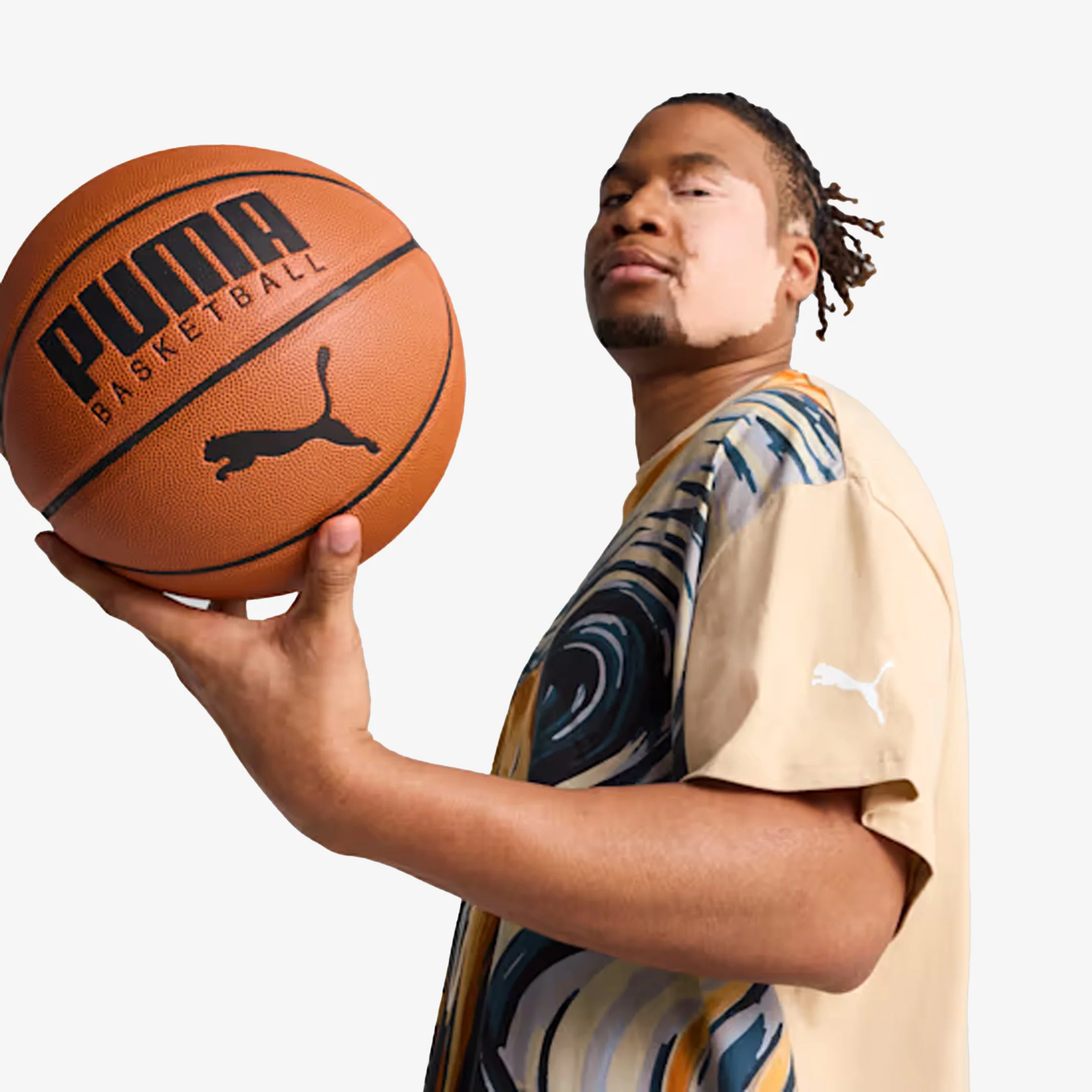 PUMA | X DYLAN EXHIBIT TEE { LIGHT SAND - Image 5