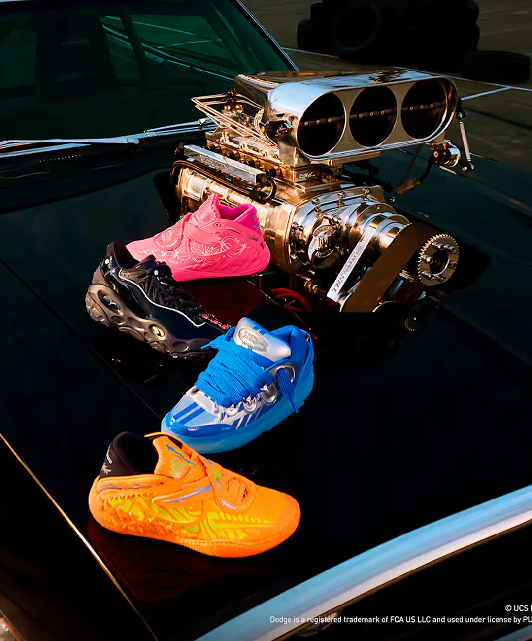 PUMA | x FAST & FURIOUS LAFRANCÉ RNR LA { BLACK - Image 2